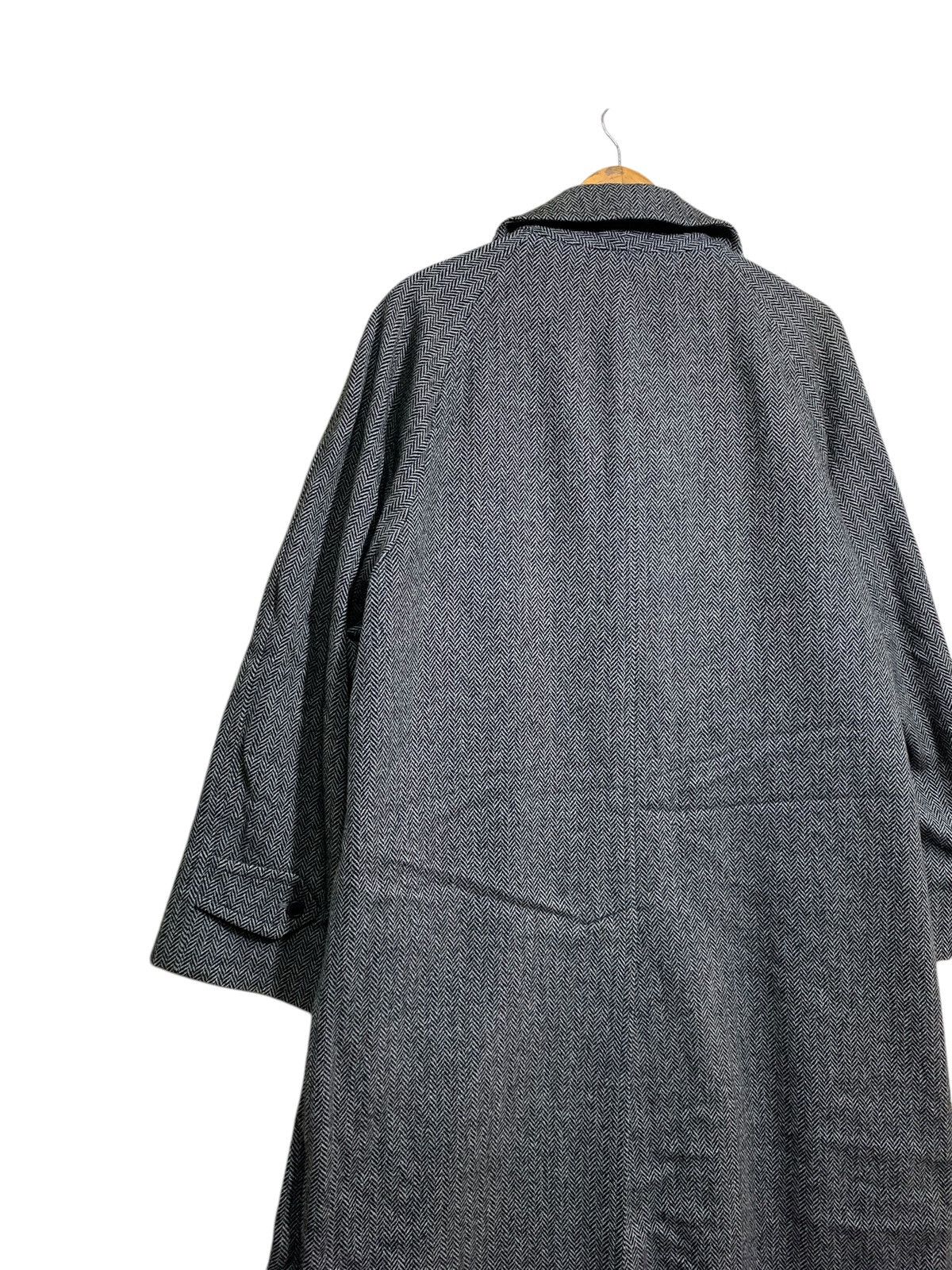 Burberry × Burberry Prorsum 🔥VTG BURBERRY WOOL HBT OVERCOATS JACKET Size US M / EU 48-50 / 2 - 6 Thumbnail
