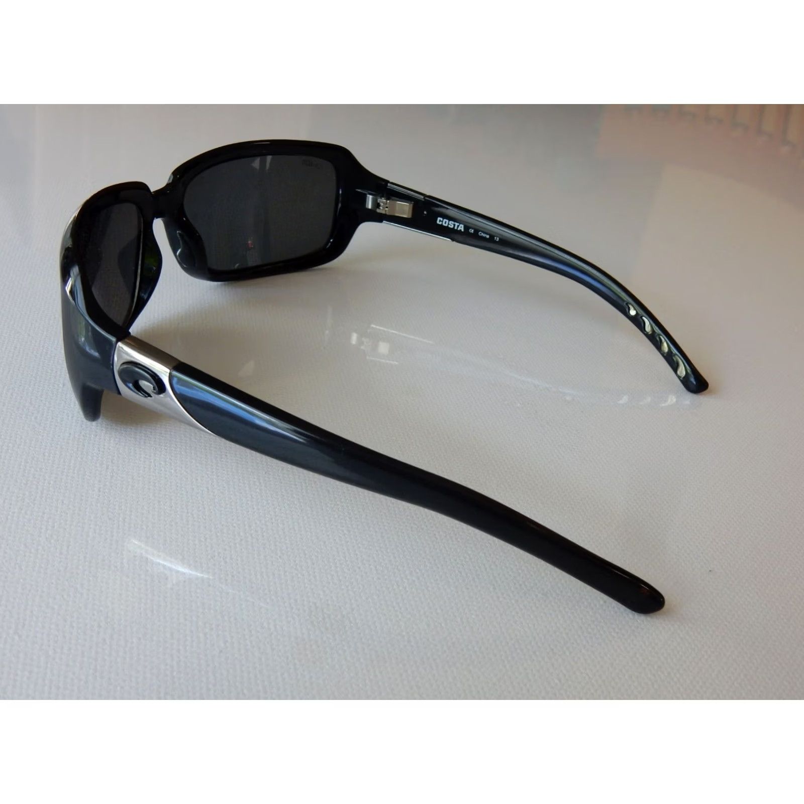 Costa Del Mar VINTAGE Costa Del Mar Sunglasses FRAMES ONLY Isabela IB 11 Black Women Glasses Frames Size ONE SIZE - 3 Thumbnail