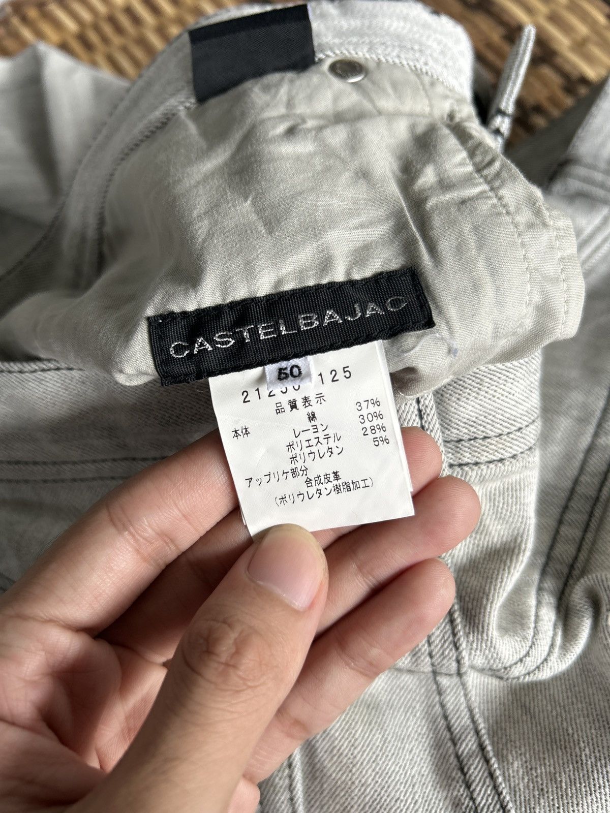 If Six Was Nine × Jean Charles De Castelbajac × Le Grande Bleu (L.G.B.) CASTELBAJAC MADE IN JAPAN DENIM JEANS Size US 36 / EU 52 - 18 Thumbnail