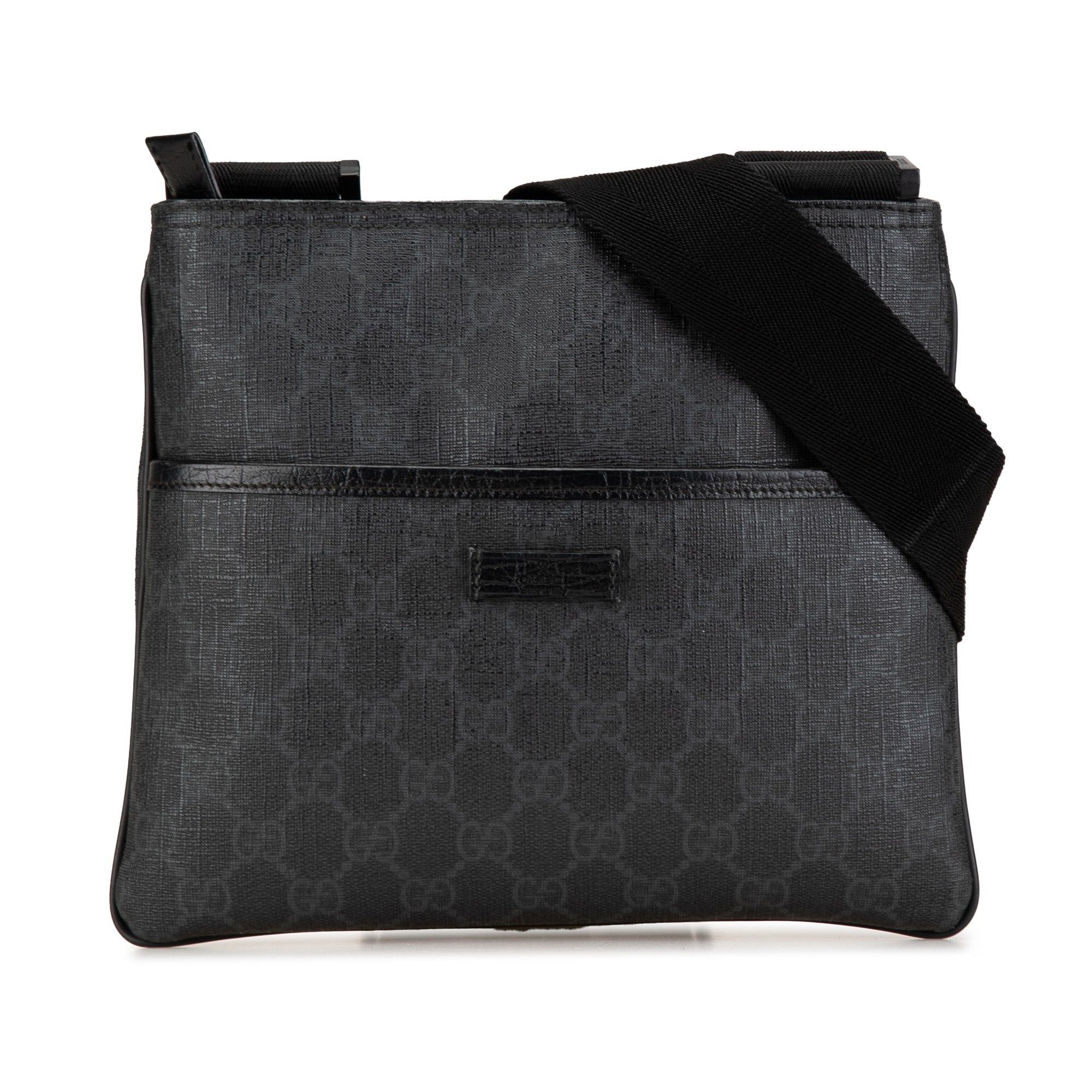 Gucci Gucci GG Supreme Crossbody Black Size ONE SIZE - 1 Thumbnail