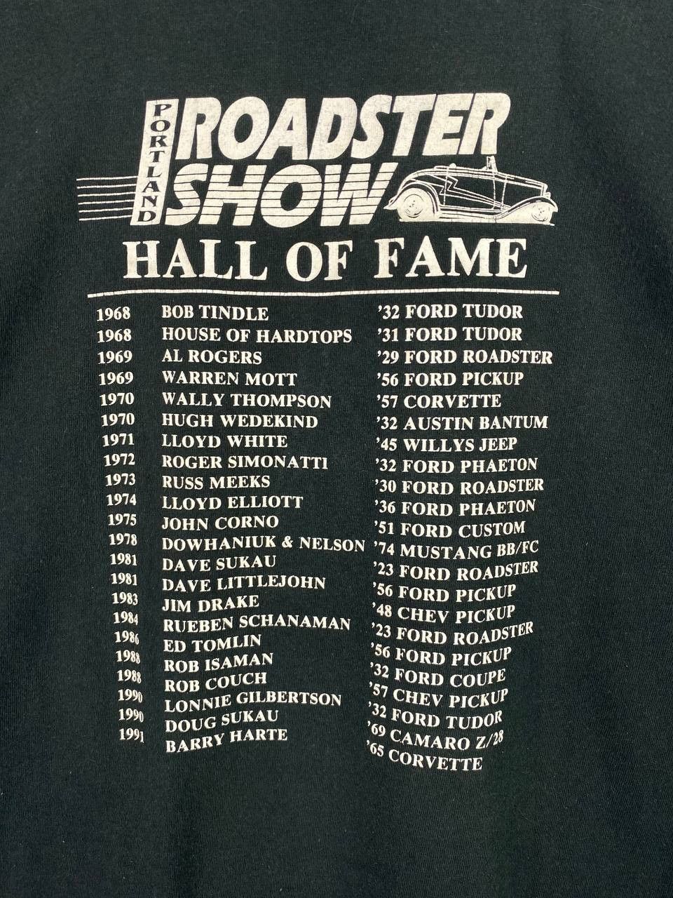 Vintage vintage 90s hot rod hall of fame tee nice design Size US L / EU 52-54 / 3 - 10 Thumbnail