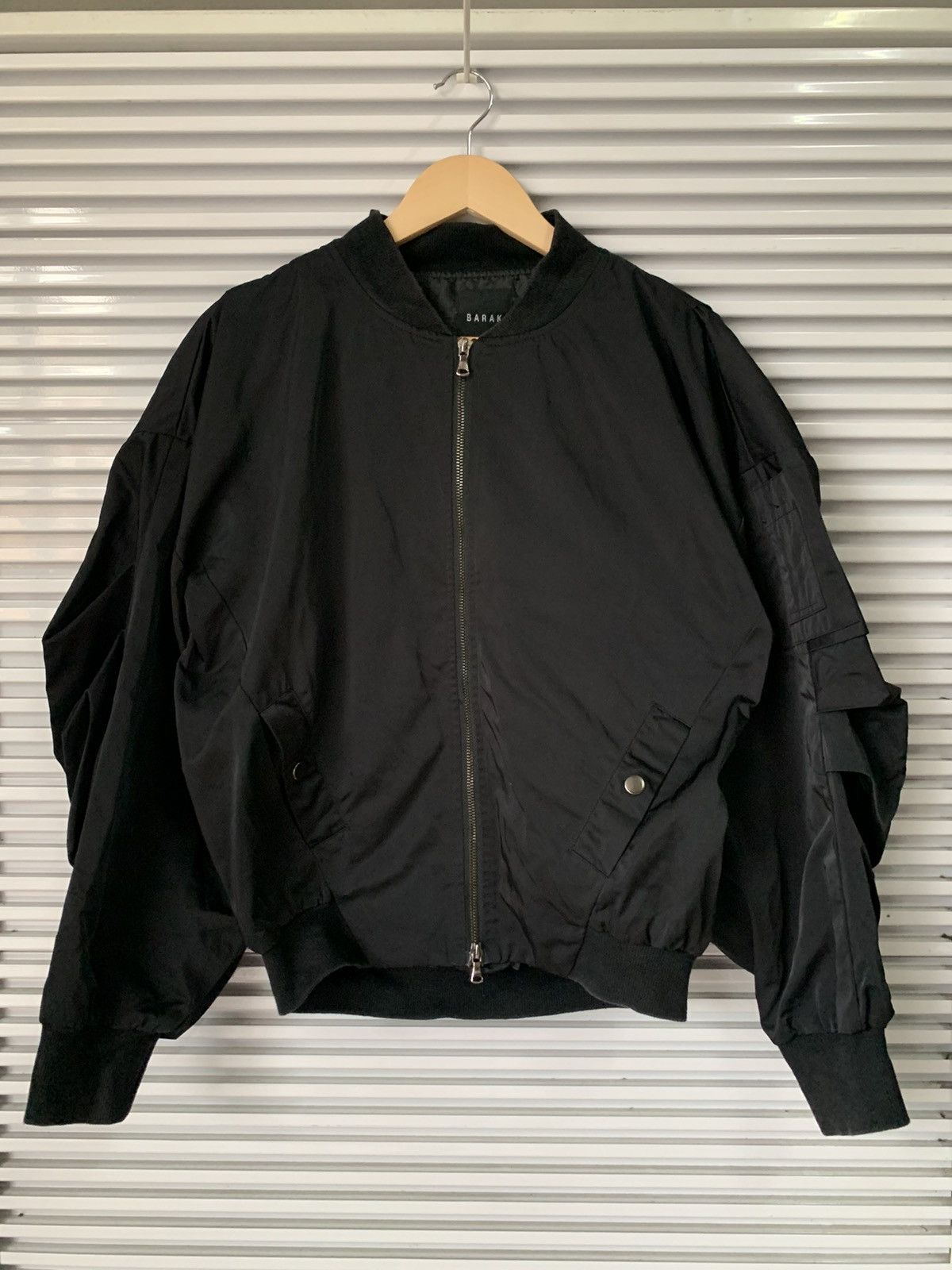 20471120 × Beauty Beast × If Six Was Nine Barak Bulky Crop Bomber Jacket Size US M / EU 48-50 / 2 - 1 Thumbnail