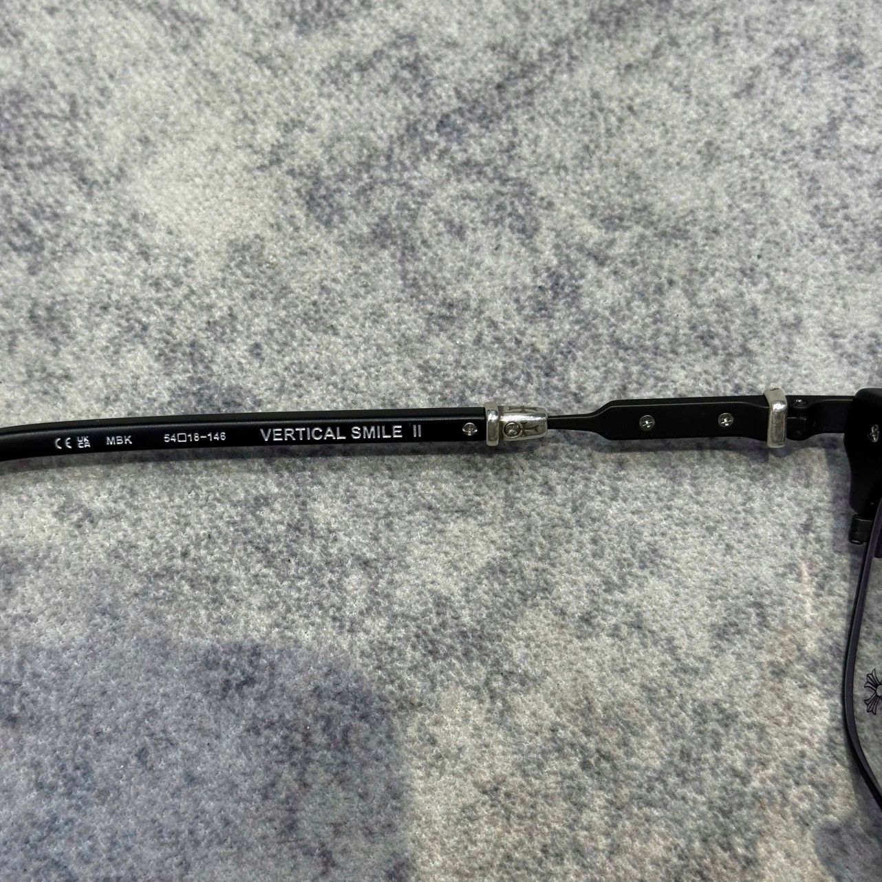 Chrome Hearts CHROME HEARTS VERTICAL SMILE II MATTE BLACK Size ONE SIZE - 4 Thumbnail
