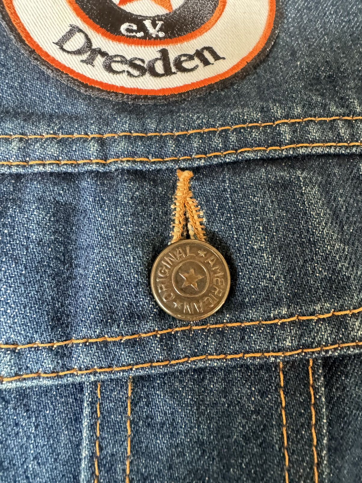 Salvage × Vintage VTG 1970‘s Selvedge Right On/Elder M.F.G Jacket Size US L / EU 52-54 / 3 - 17 Thumbnail