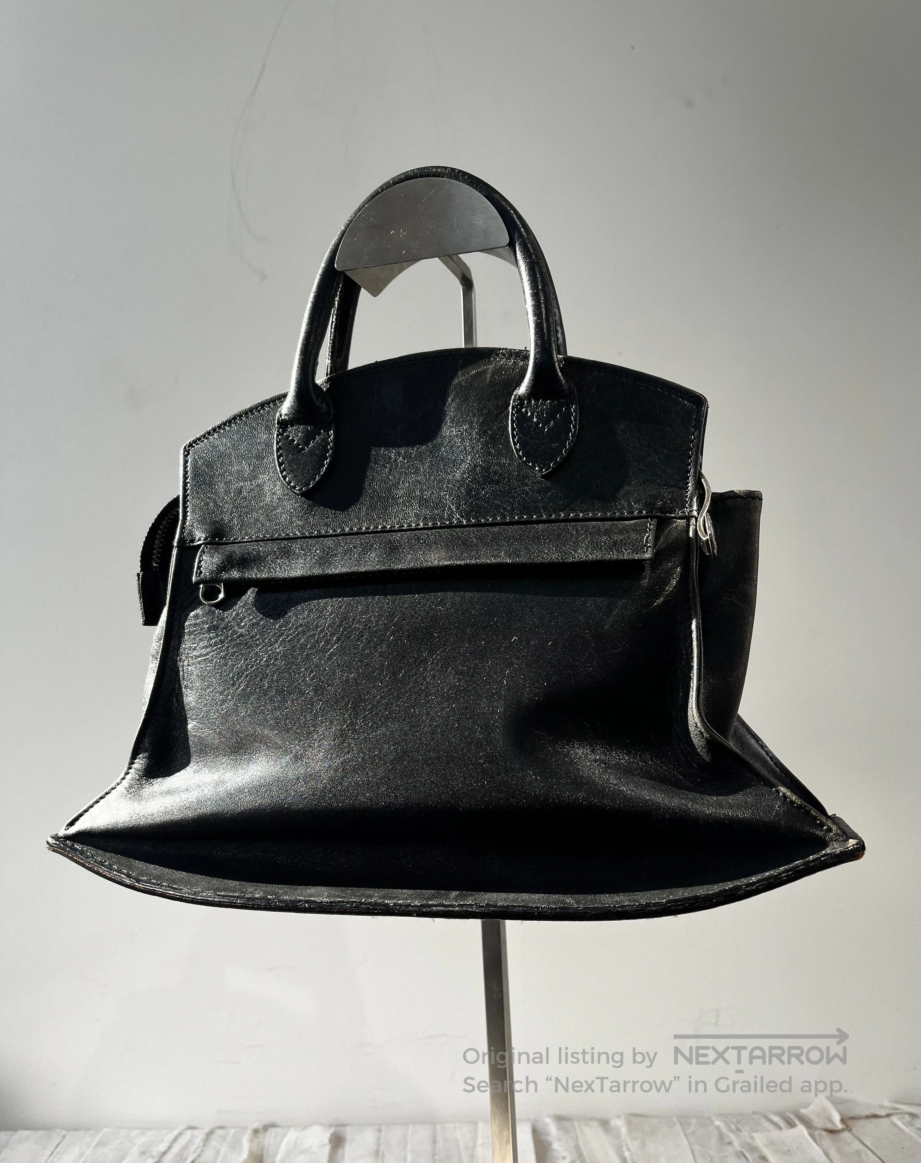 Masaki Matsushima Masaki Matsushima Black Leather Handbag. Size ONE SIZE - 6 Thumbnail