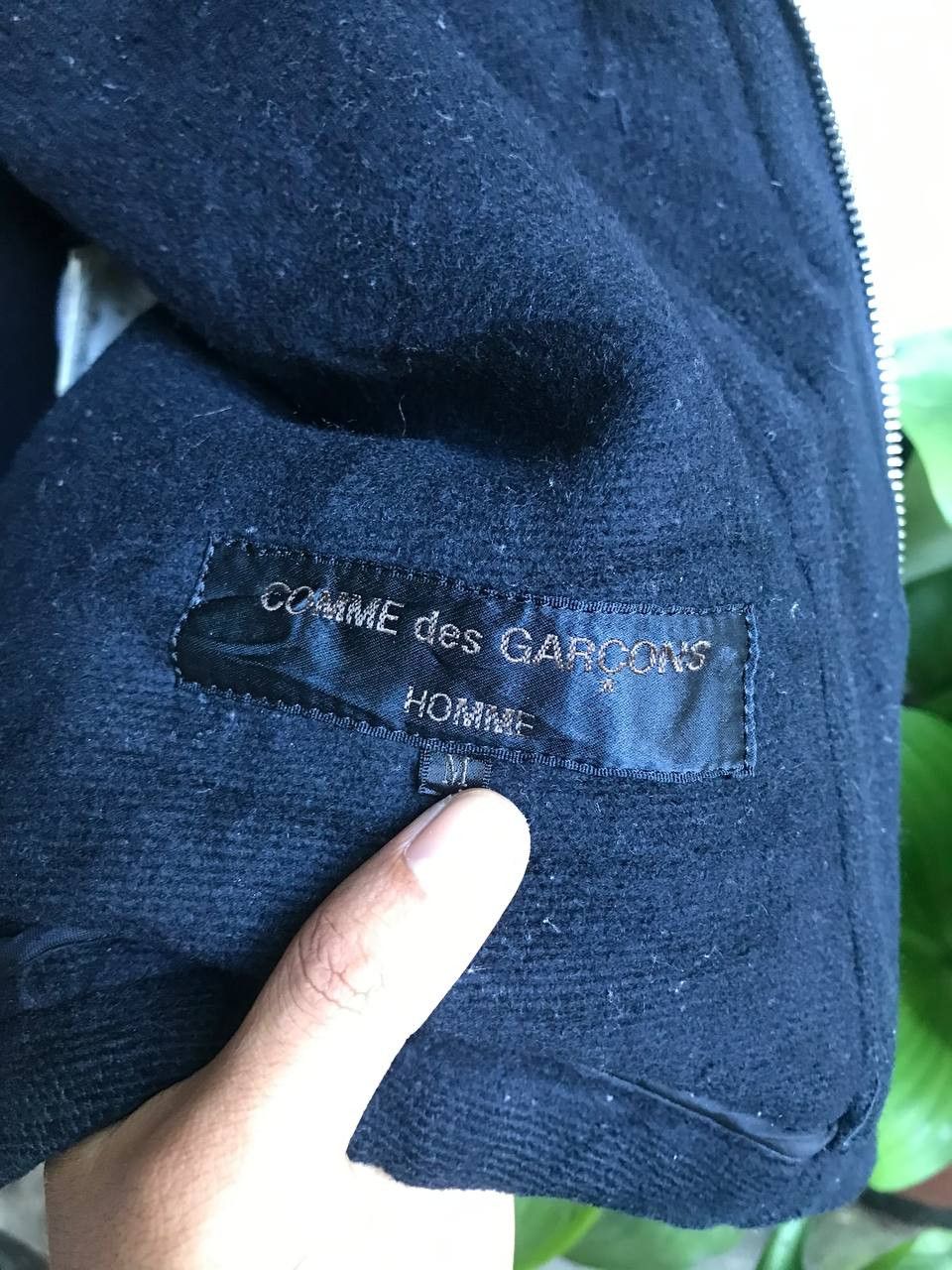 Comme des Garcons Homme AD1996 COMME DEA GARCON HOME BLACK WOOL Size US M / EU 48-50 / 2 - 4 Thumbnail