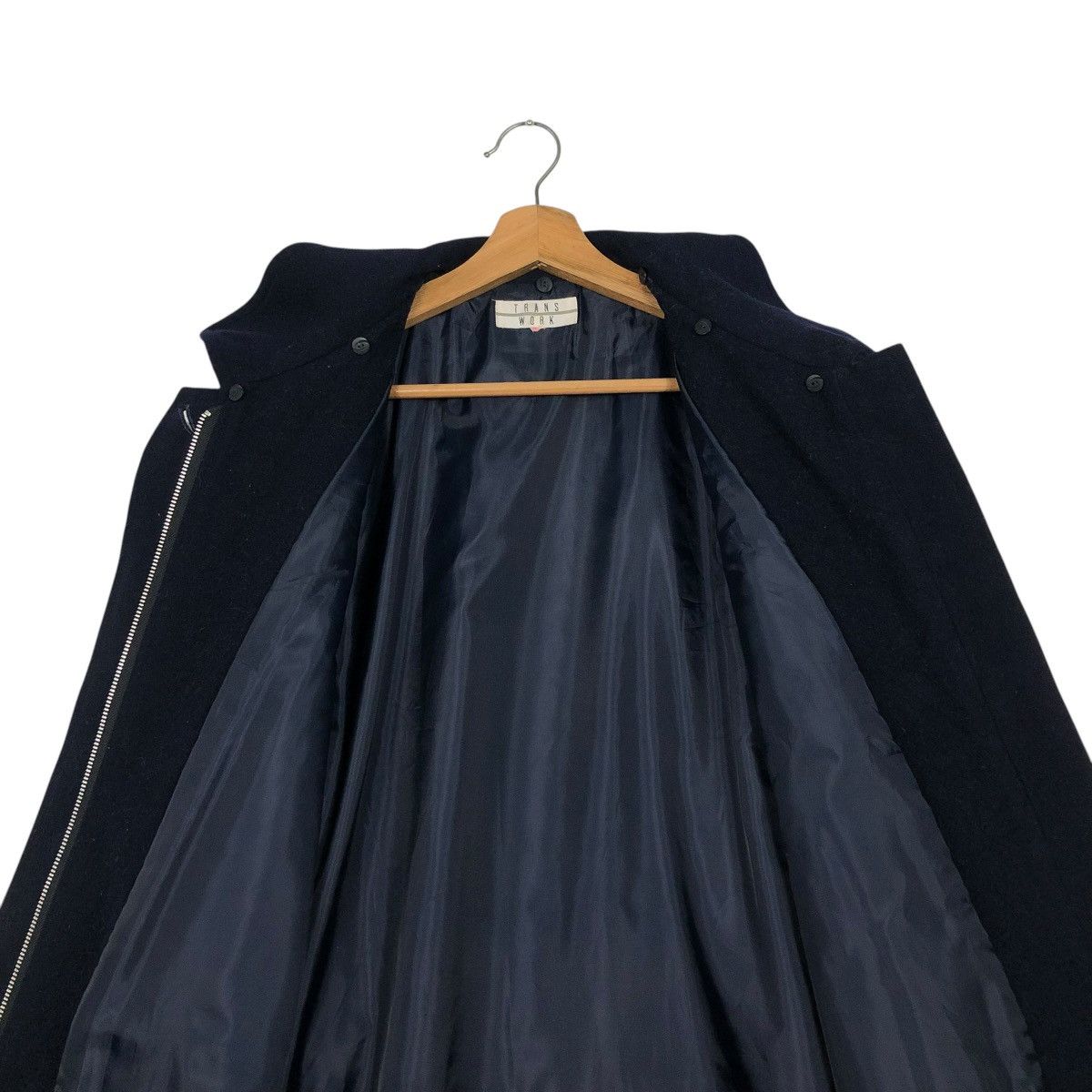 Japanese Brand 🔥RICH BLACK VINTAGE WOOL JACKET TRANS WORK ISSEY MIYAKE Size US M / EU 48-50 / 2 - 17 Thumbnail