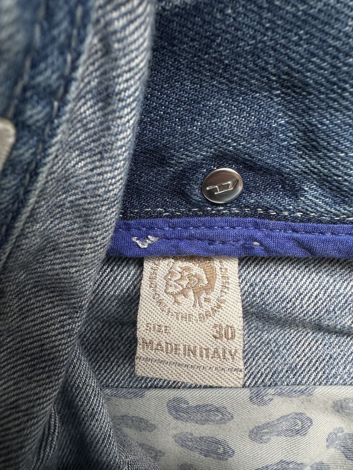 Diesel Diesel Darron Distressed Avant Garde Jeans Size US 30 / EU 46 - 13 Thumbnail