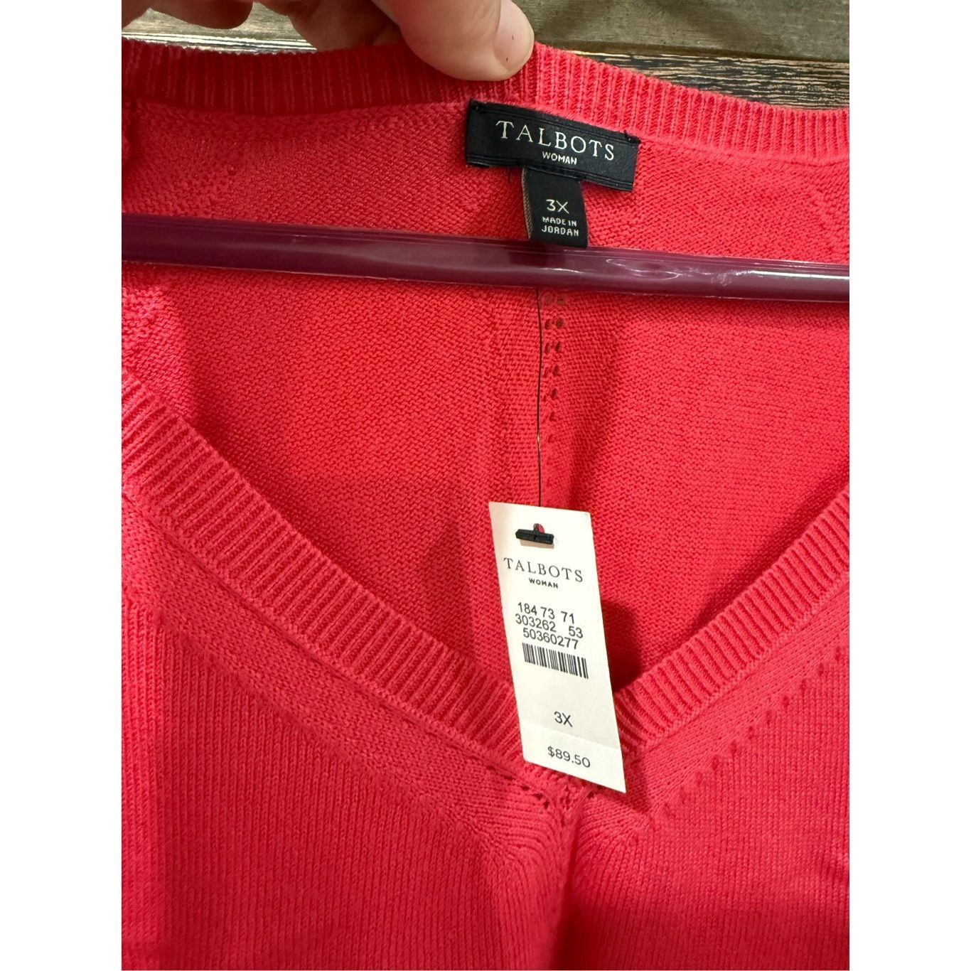 Other Talbots NWT sweater plus size 3X Size 3XL / US 20-22 - 3 Thumbnail