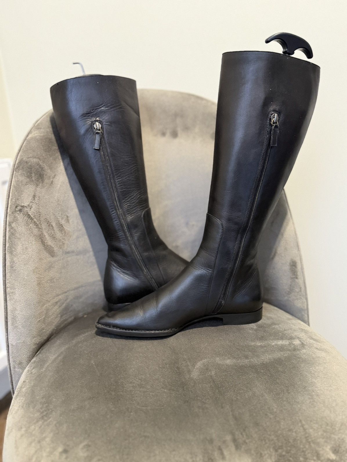 Gucci Gucci by Tom Ford Rare Vintage Moto Racing Y2K Leather boots Size US 7 / IT 37 - 3 Thumbnail