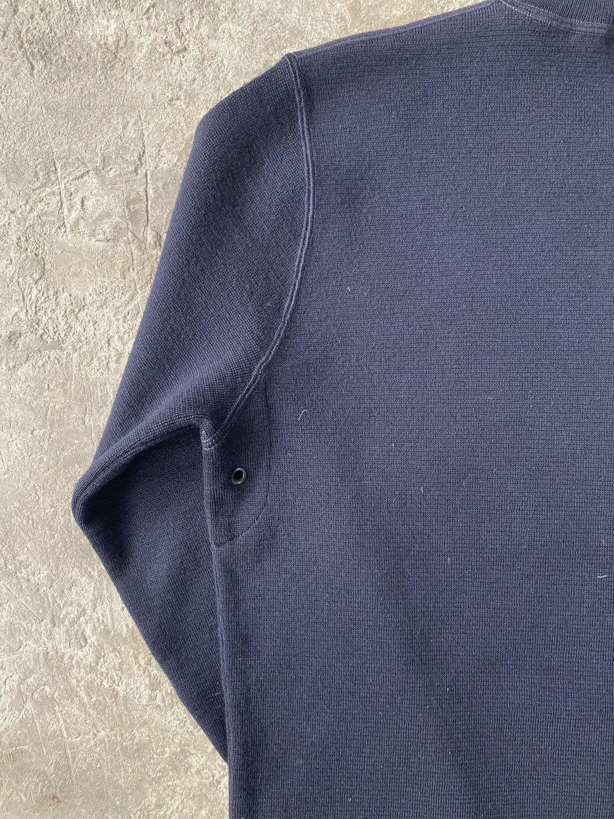 Prada Prada Navy Blue Wool Sweater Red Tab Size US M / EU 48-50 / 2 - 9 Thumbnail