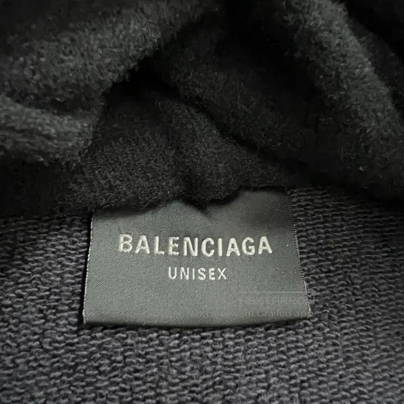 Balenciaga Balenciaga Distressed Effect Zipper Hoodie Size US M / EU 48-50 / 2 - 4 Thumbnail