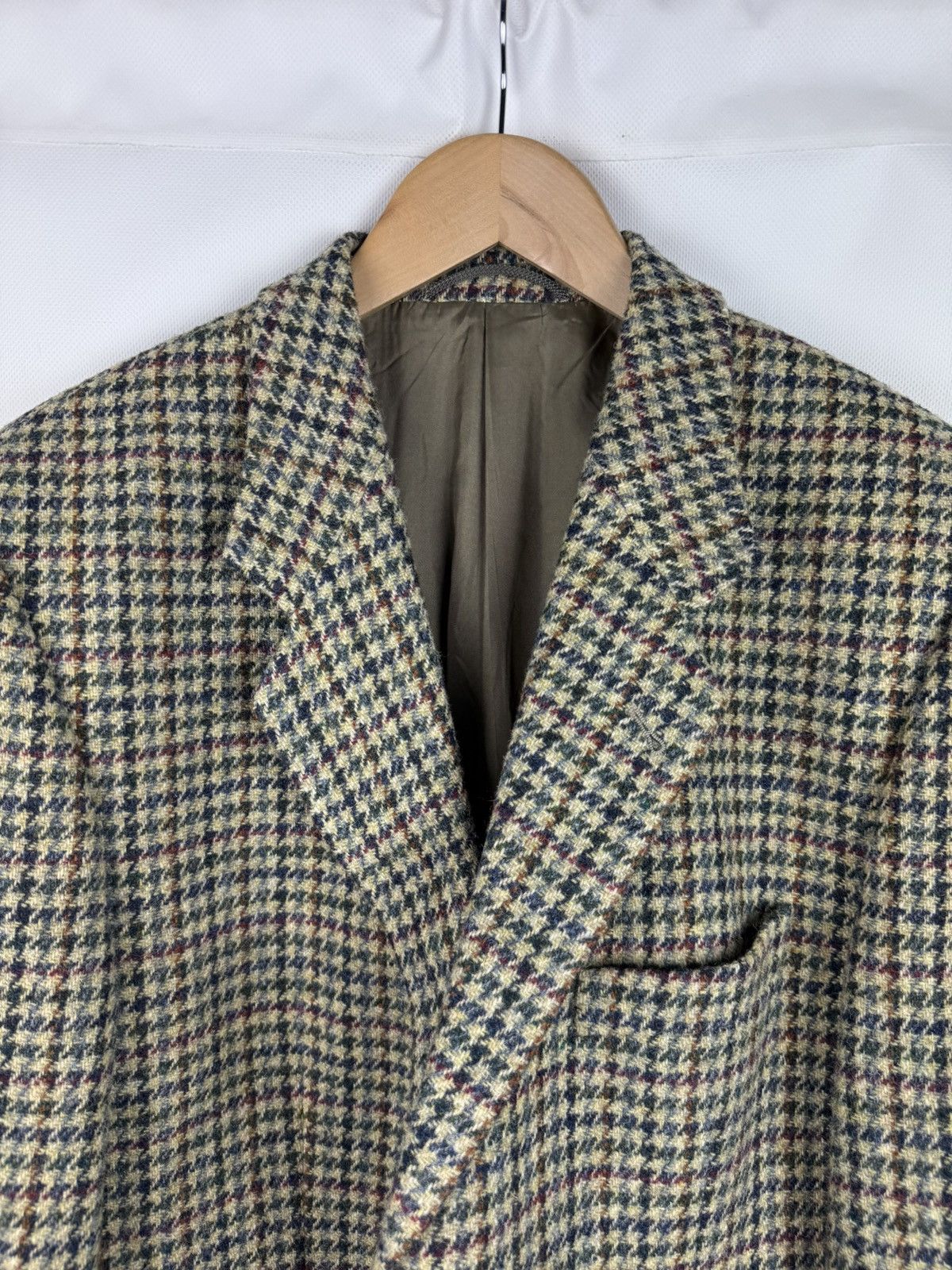 Harris Tweed × Vintage Harris Tweed Vintage Men’s Wool Blazer Jacket Sportcoat Size 46R - 8 Thumbnail
