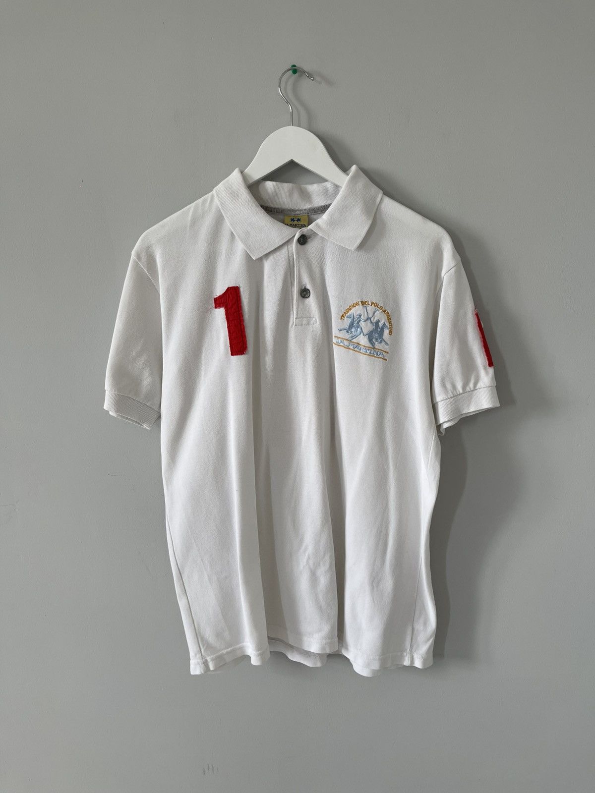 La Martina Vintage La Martina Switzerland Suisse Team #1 Polo Shirt Size US XL / EU 56 / 4 - 1 Thumbnail