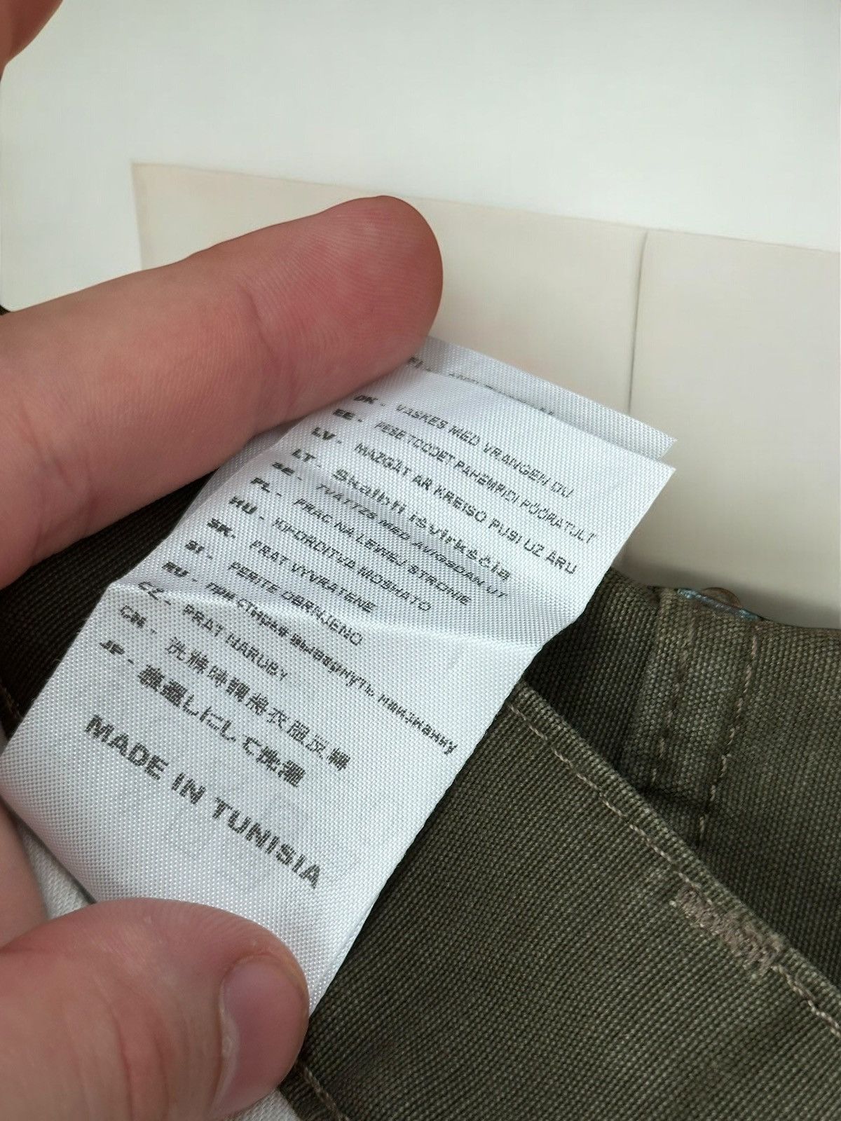 Carhartt Carhartt Combat Green Stone Washed Pants Size 25" / US 0 / IT 36 - 8 Thumbnail