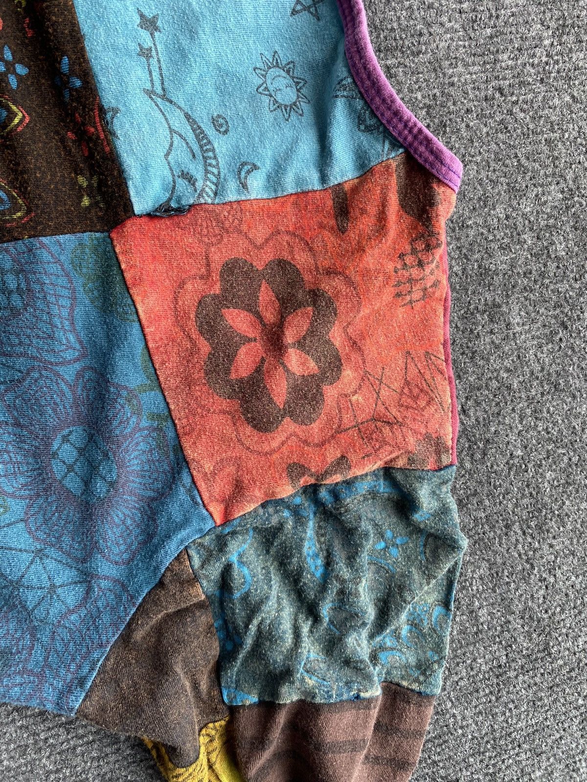 Other 🔥Opium Punk Gothic Patchwork Long Sleeve Distressed Nepal L Size L / US 10 / IT 46 - 18 Thumbnail