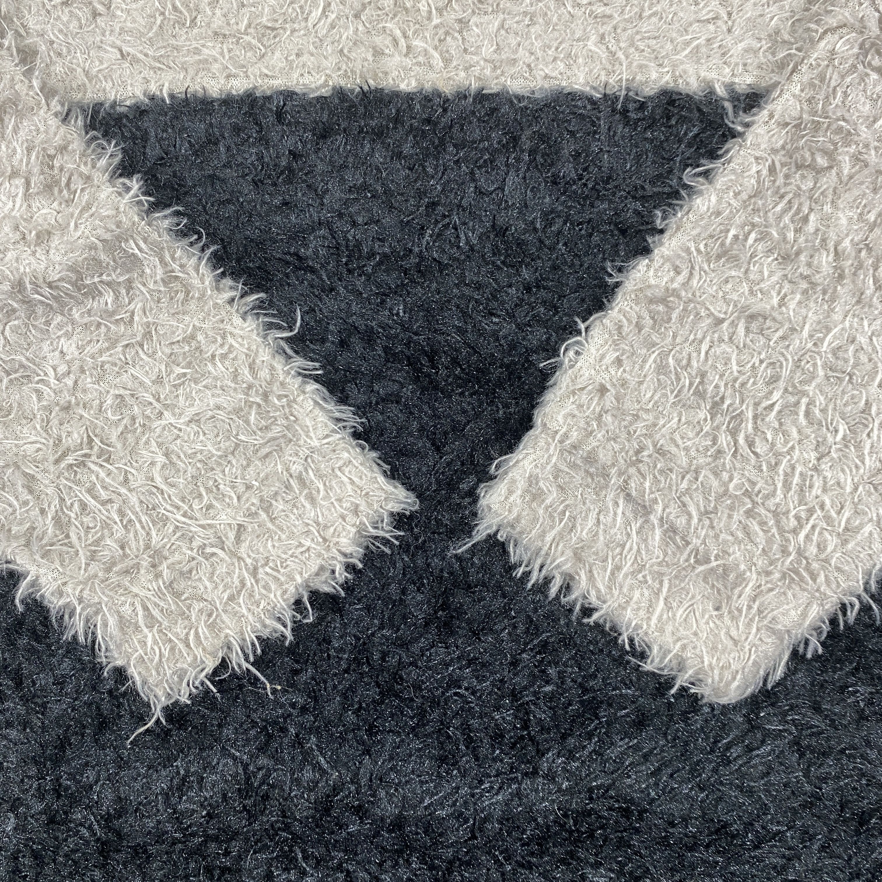 Japanese Brand Vintage Black White Fleece Sweater - J255 Size US M / EU 48-50 / 2 - 7 Thumbnail