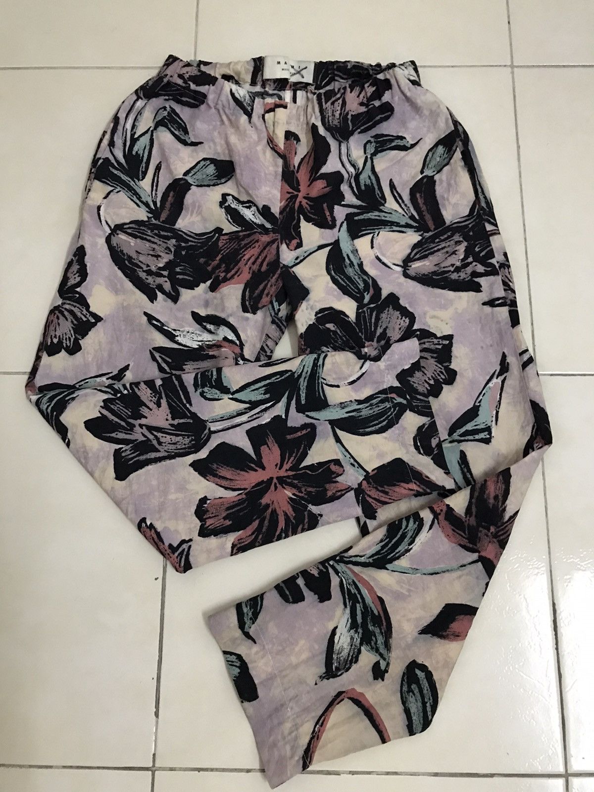 Marni Marni Floral Printed Pants Size US 30 / EU 46 - 8 Thumbnail