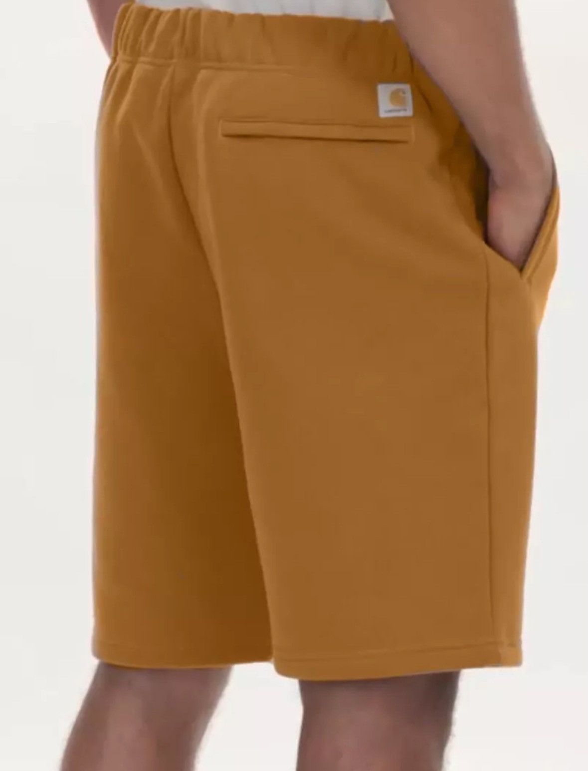 Carhartt Carhartt Men's Loose Fit Midweight Fleece 9" Shorts Brown Size US 30 / EU 46 - 2 Thumbnail