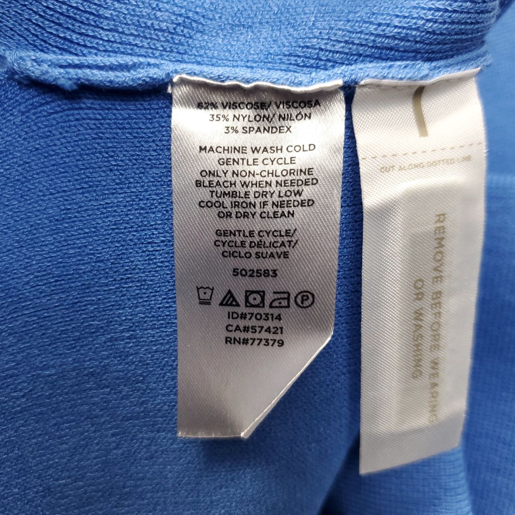 Ann Taylor Ann Taylor Sweater Vest Womens S Blue Viscose Sleeveless Crew Neck Pullover Size S / US 4 / IT 40 - 6 Thumbnail