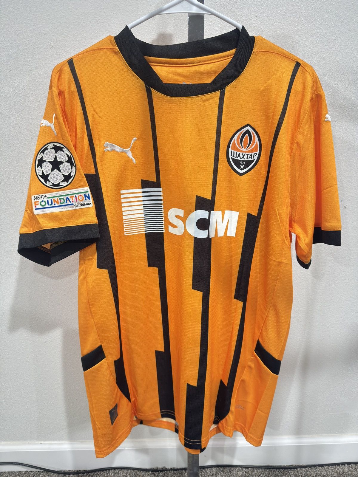 Nike Shakthar Donetsk 2024/25 UCL Jersey Size US XL / EU 56 / 4 - 1 Thumbnail