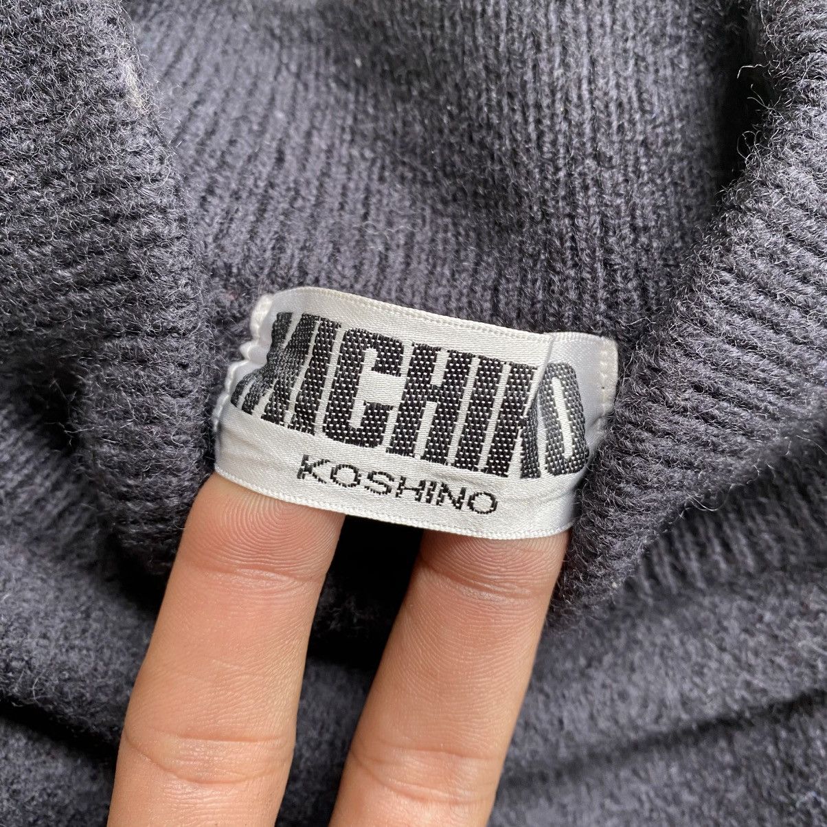 Michiko Koshino London 2000s Michiko Khoshino Wool Sweater Size US M / EU 48-50 / 2 - 7 Thumbnail