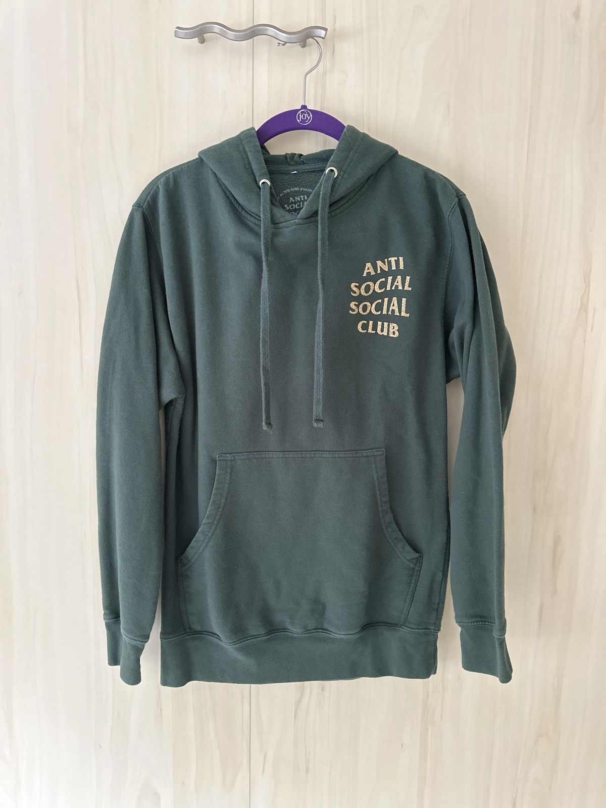 Anti social social club glitter hoodie sale