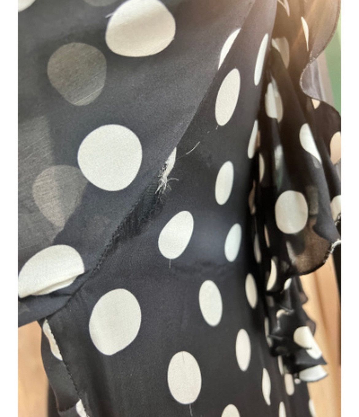 Gucci Gucci Resort 2017 Runway Sheer Polka Dot Ruffle Maxi Dress Size M / US 6-8 / IT 42-44 - 13 Thumbnail