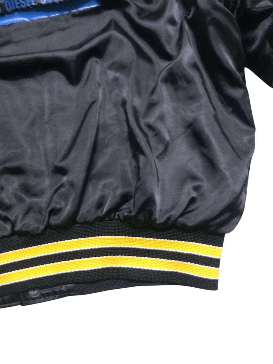 Vintage Vintage 80s Aristo Jac Sattin Bomber Jacket Distressed Size US L / EU 52-54 / 3 - 7 Thumbnail