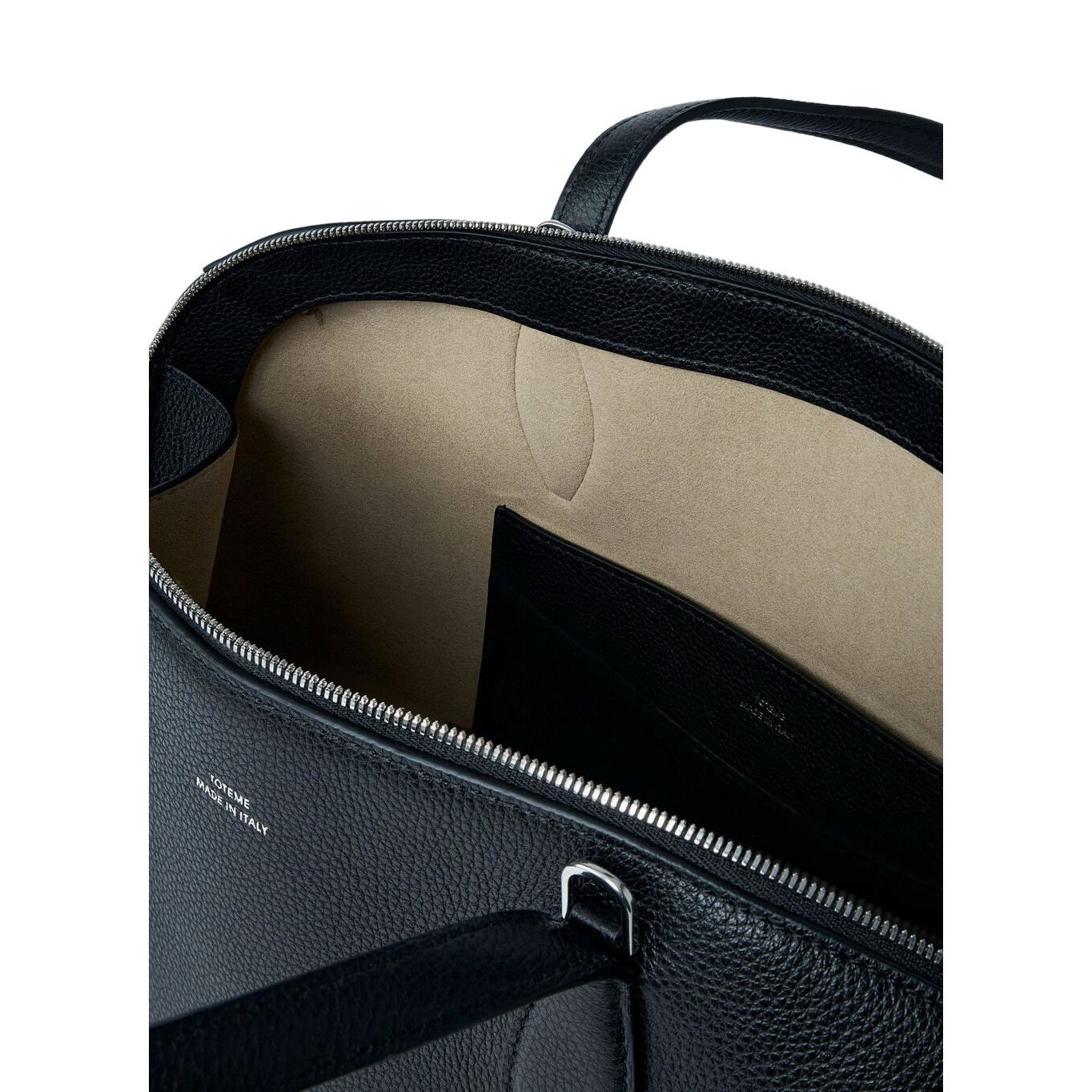 Toteme TOTEME Day Black Leather Tote Bag New & Authentic Size ONE SIZE - 4 Thumbnail