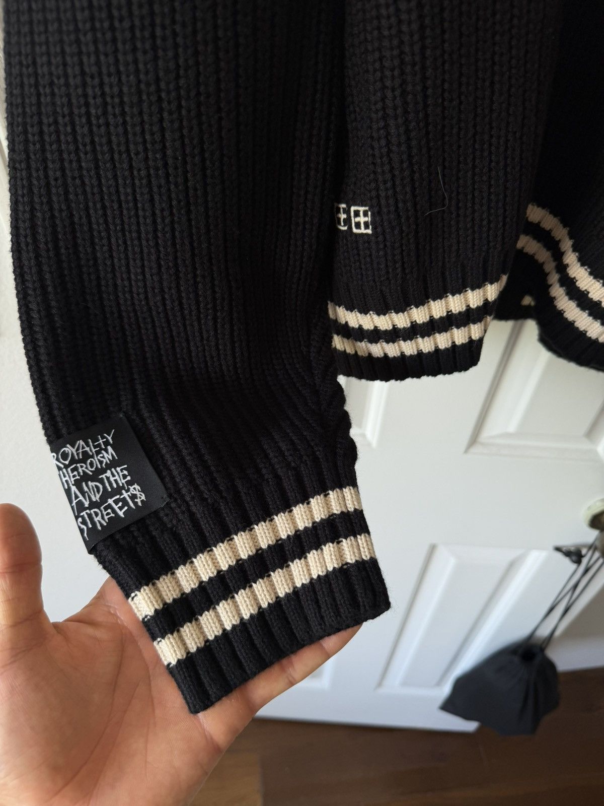 Ksubi Boxer Zip Knit Hoodie Midnight Size US M / EU 48-50 / 2 - 5 Thumbnail