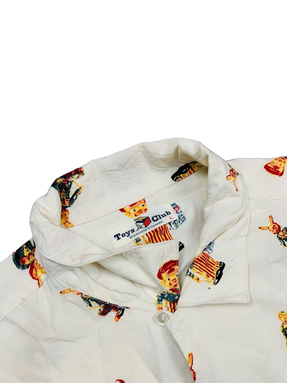 Hysteric Glamour × Japanese Brand 1980s Toys Club Teruhisa Kitahira Button Shirt Size US M / EU 48-50 / 2 - 5 Thumbnail