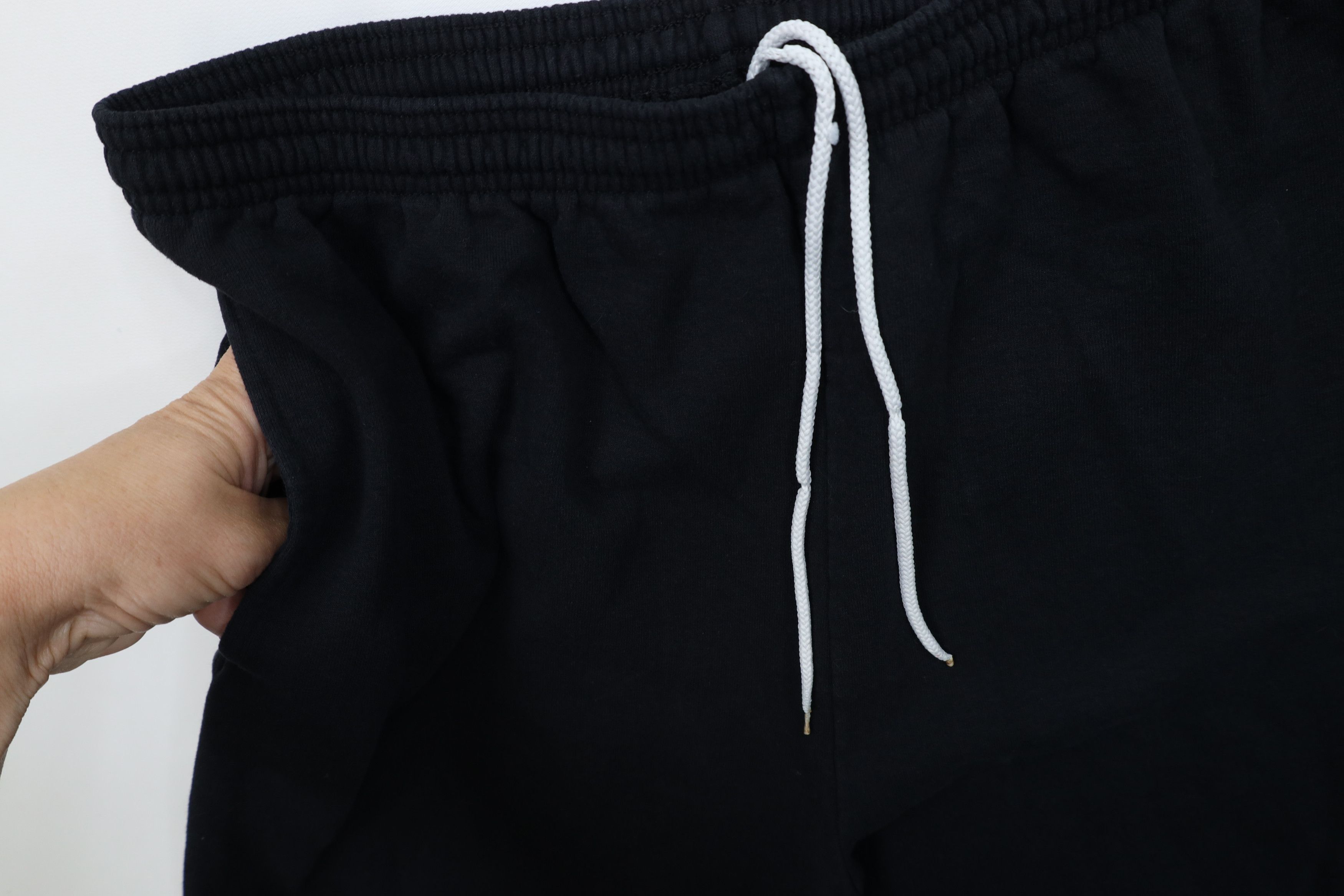 Vintage Vintage 90s Y2K Streetwear Wide Leg Sweatpants Pants Black Size US 38 / EU 54 - 5 Thumbnail