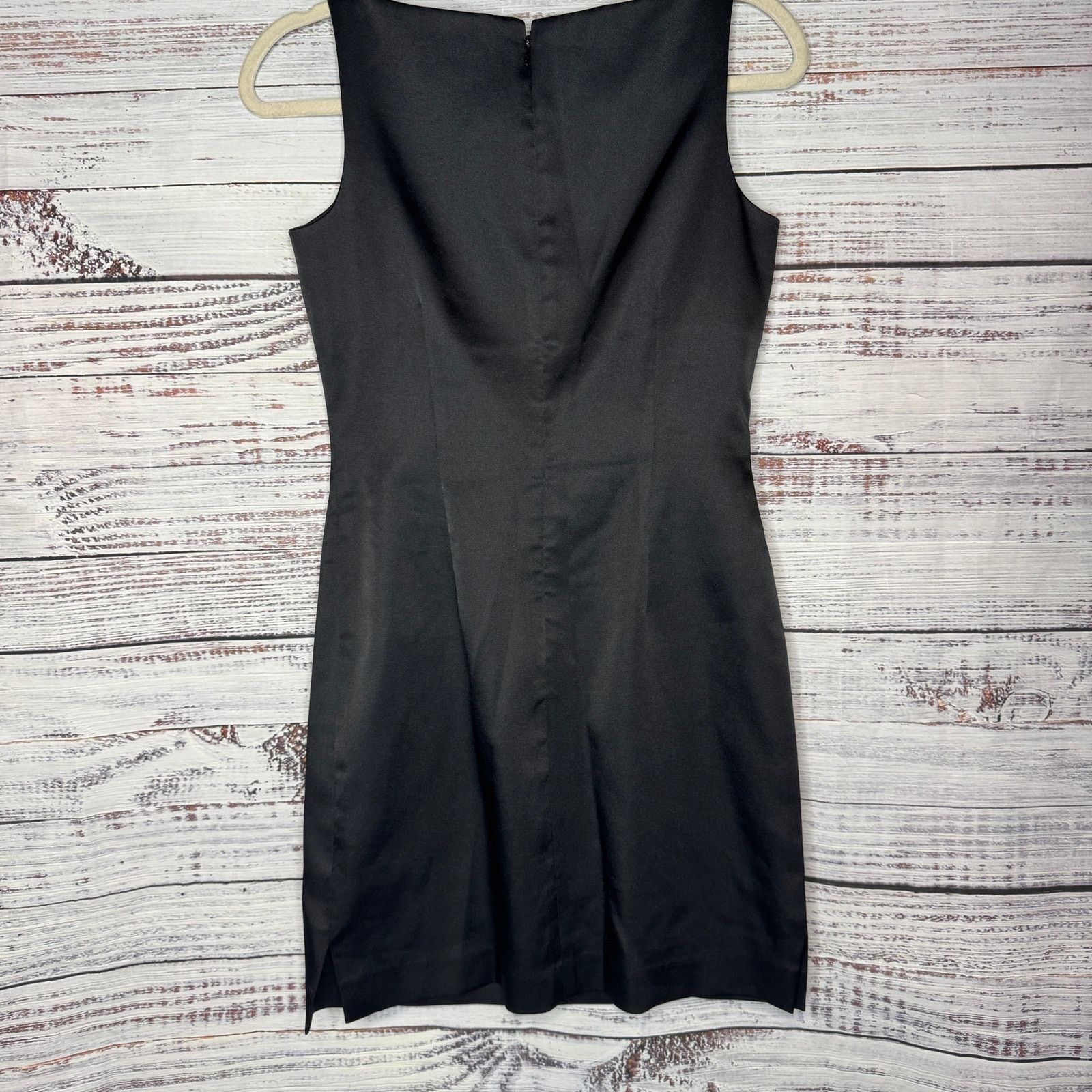 Laundry by Shelli Segal Laundry Shelli Segal Black Sheath Dress Floral Embroidered 4 Size S / US 4 / IT 40 - 2 Thumbnail