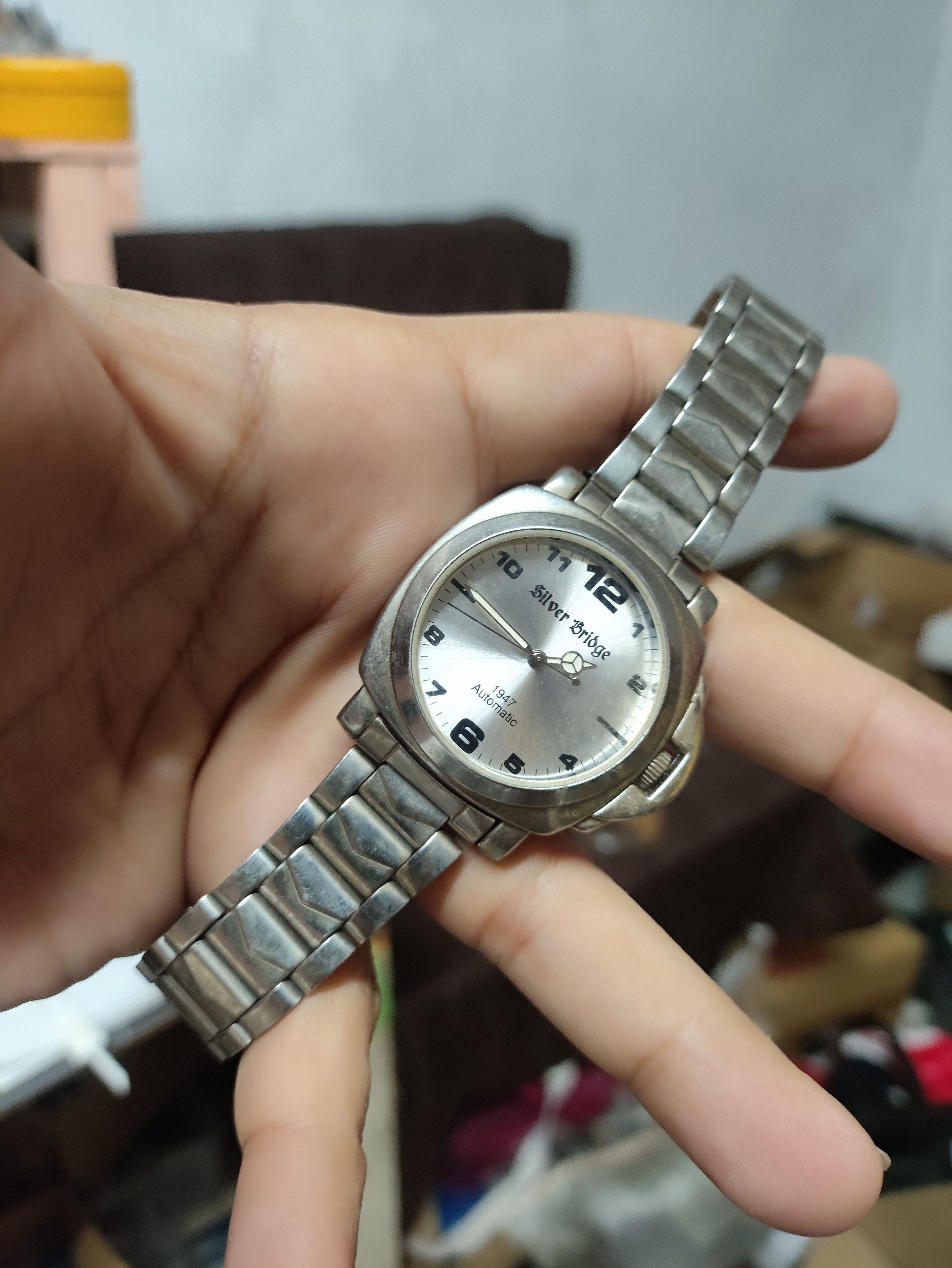 Vintage Vintage 💥 Silver Bridge Watch. Engine JAPAN MOVEMENT Size ONE SIZE - 4 Thumbnail