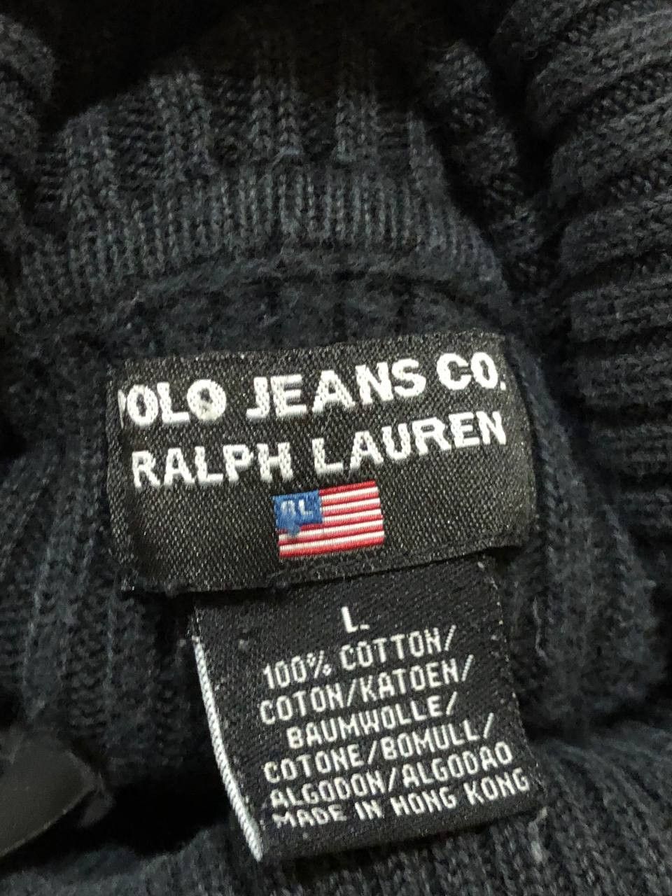 Polo Ralph Lauren Polo Ralph Lauren VTG 90s Turtleneck Sweater Size US L / EU 52-54 / 3 - 2 Thumbnail