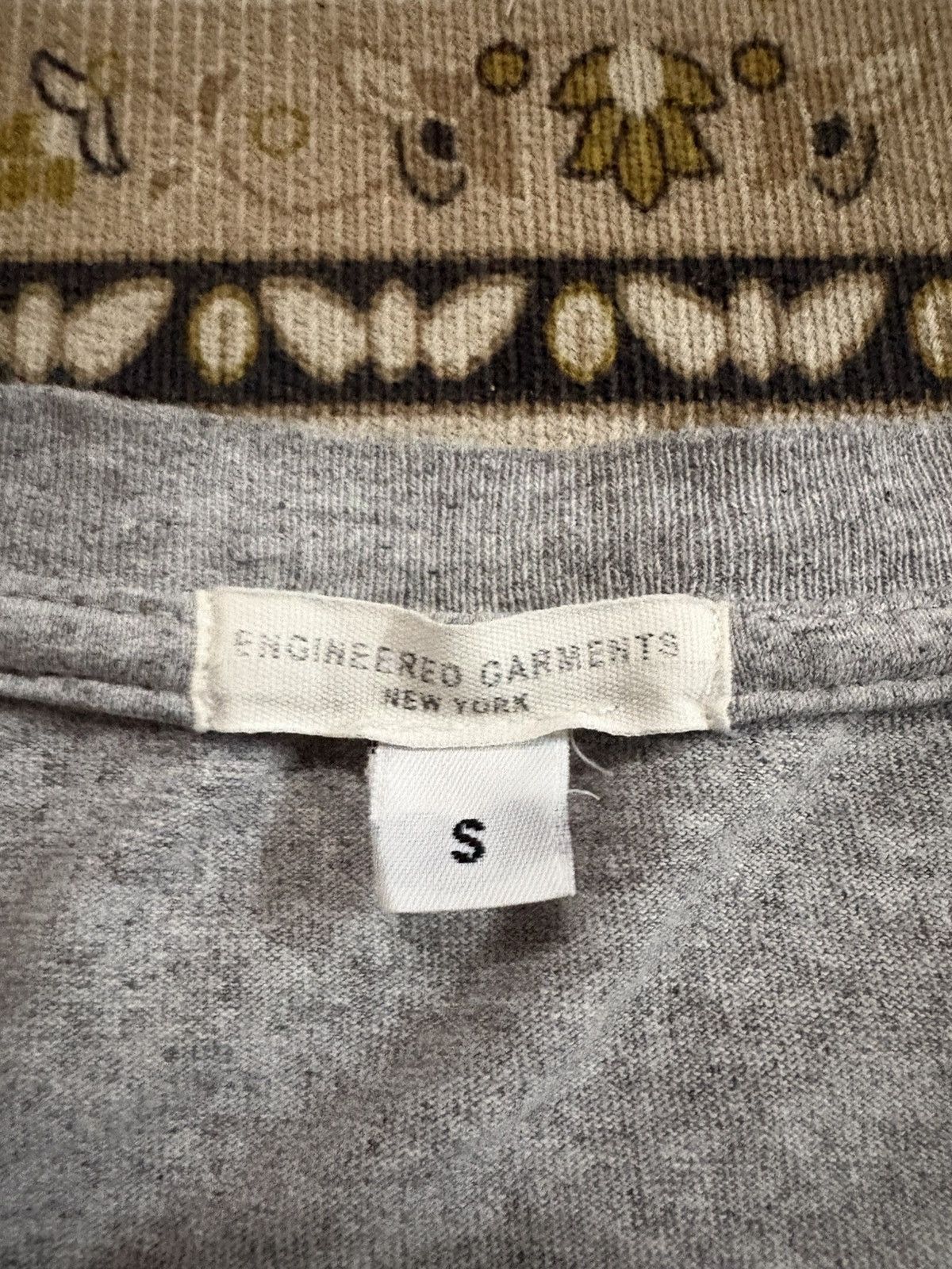 Engineered Garments Engineered Garnents Single Pocket Over Print Tee Size US M / EU 48-50 / 2 - 6 Thumbnail