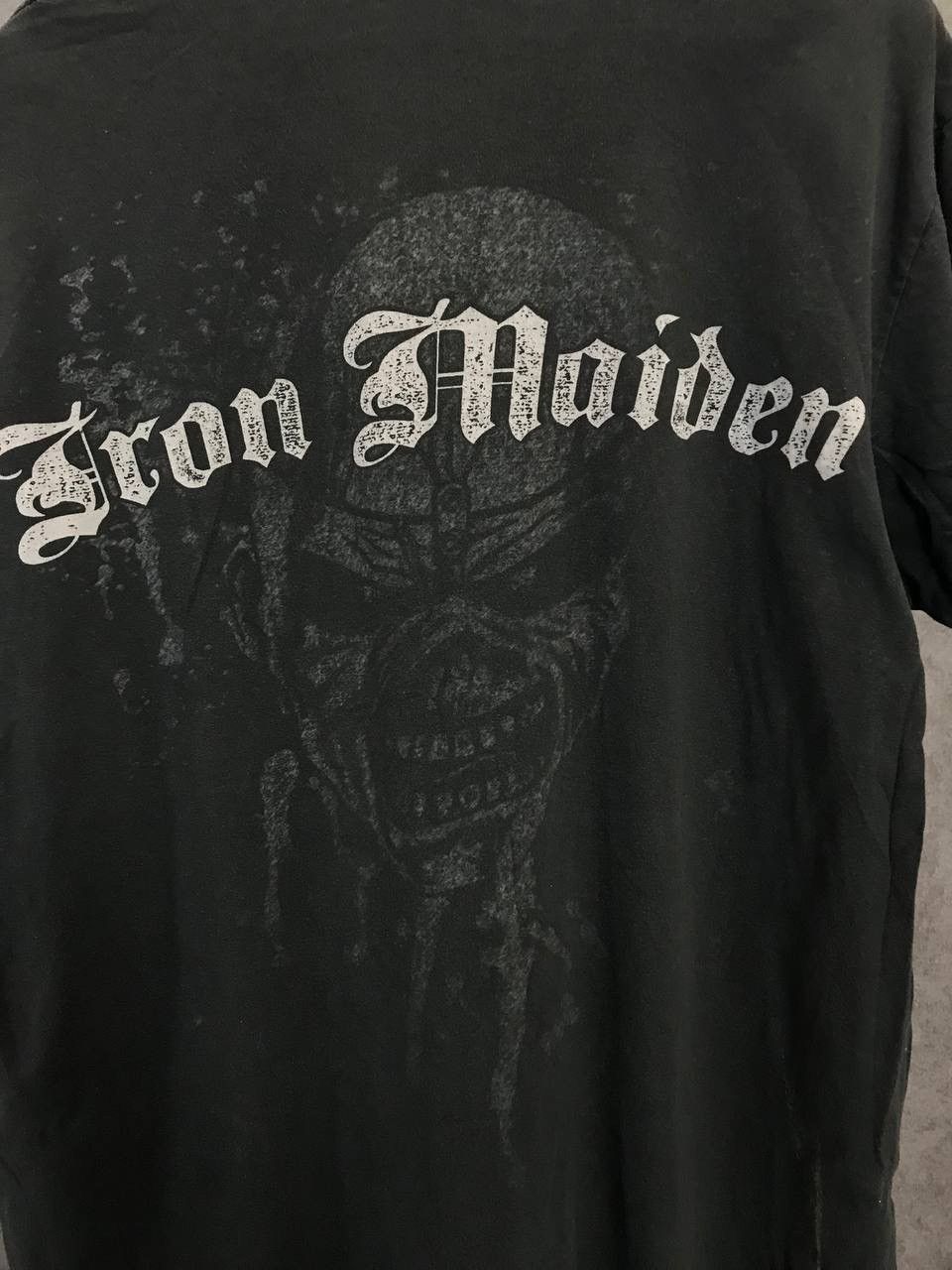 Band Tees Iron Maiden 2011 vintage rock band skull overprinted tee Size US XL / EU 56 / 4 - 7 Thumbnail