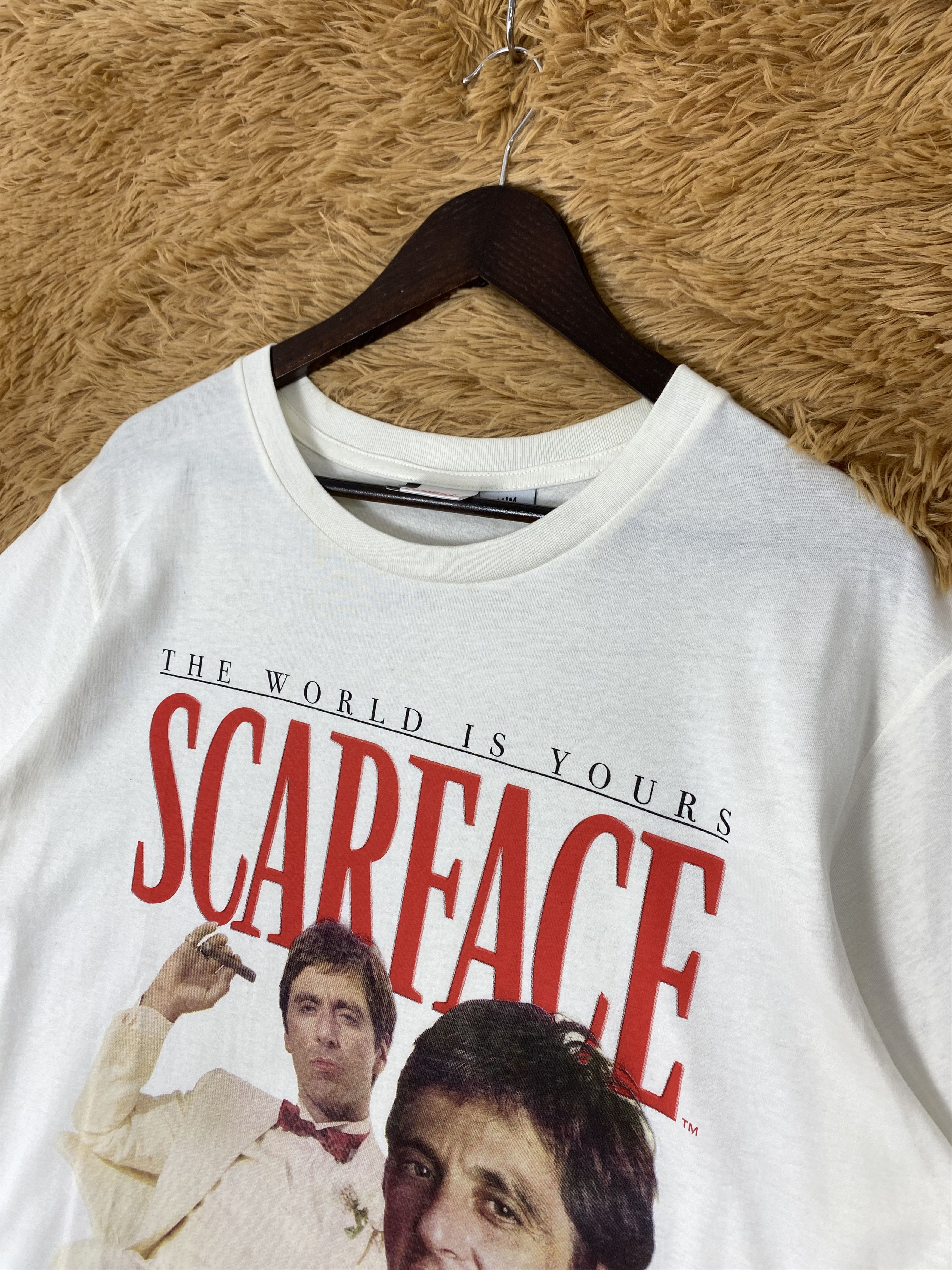 Vintage Vintage Scarface Movie Short Sleeve T-Shirts PT0044 Size US M / EU 48-50 / 2 - 2 Thumbnail