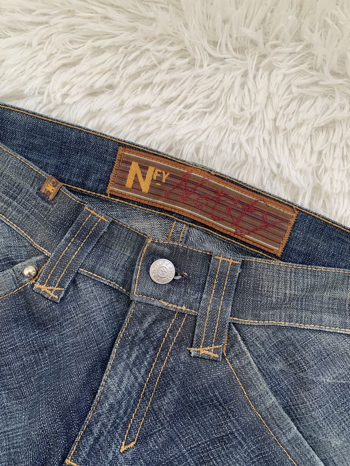 Notify Rare Notify Punk Studded Flared Jeans Size US 32 / EU 48 - 2 Thumbnail
