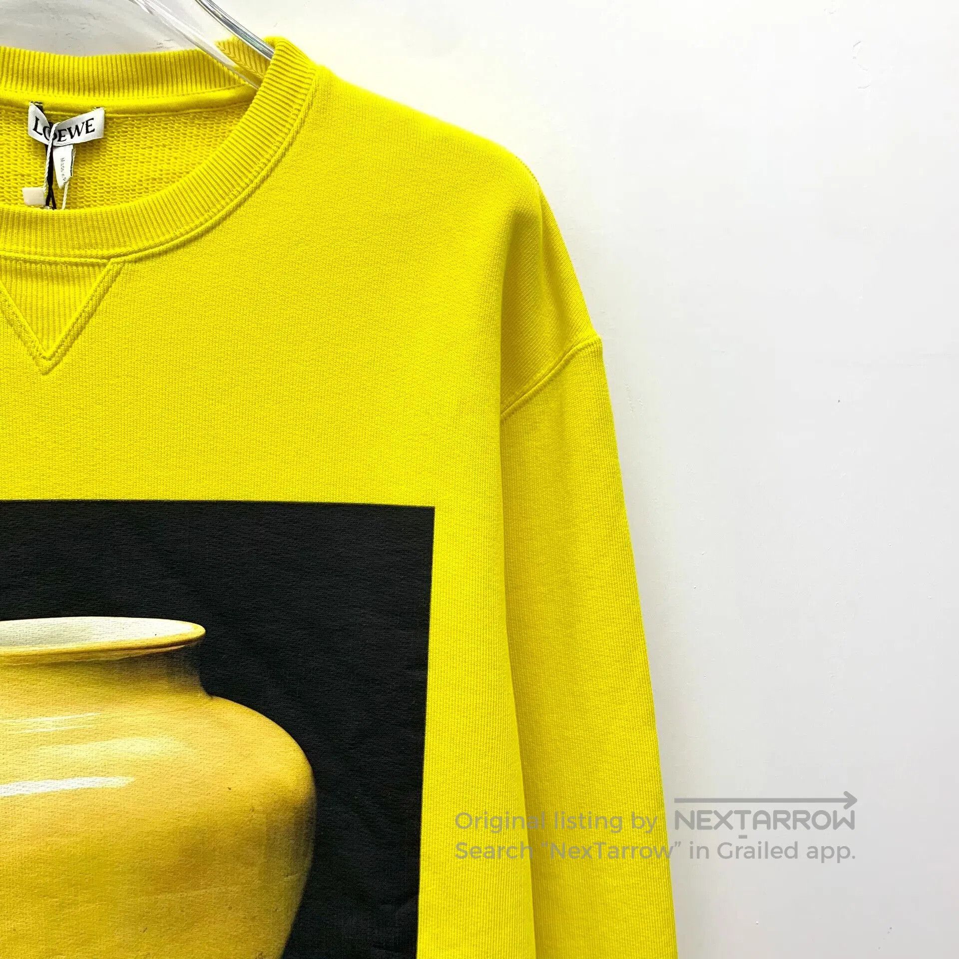 Loewe Loewe Yellow Ceramic Print Sweatshirt. Size US XS / EU 42 / 0 - 3 Thumbnail
