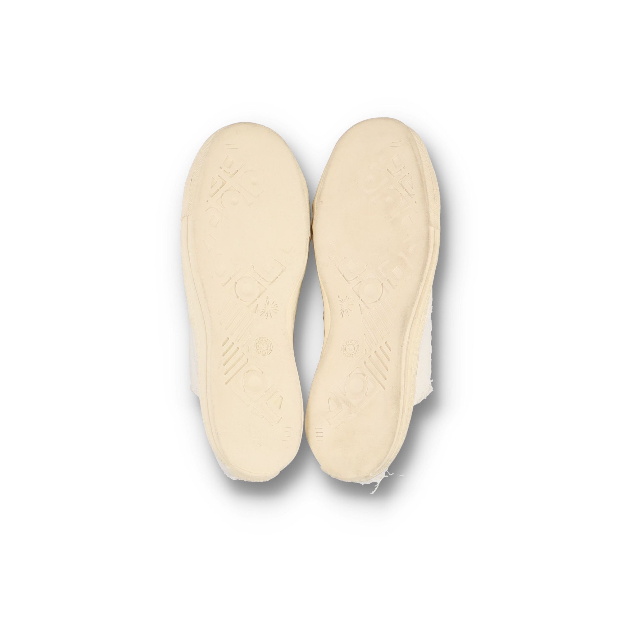 Maison MIHARA YASUHIRO MMY White General Scale Past Sole Trainers Size US 9 / EU 42 - 10 Thumbnail