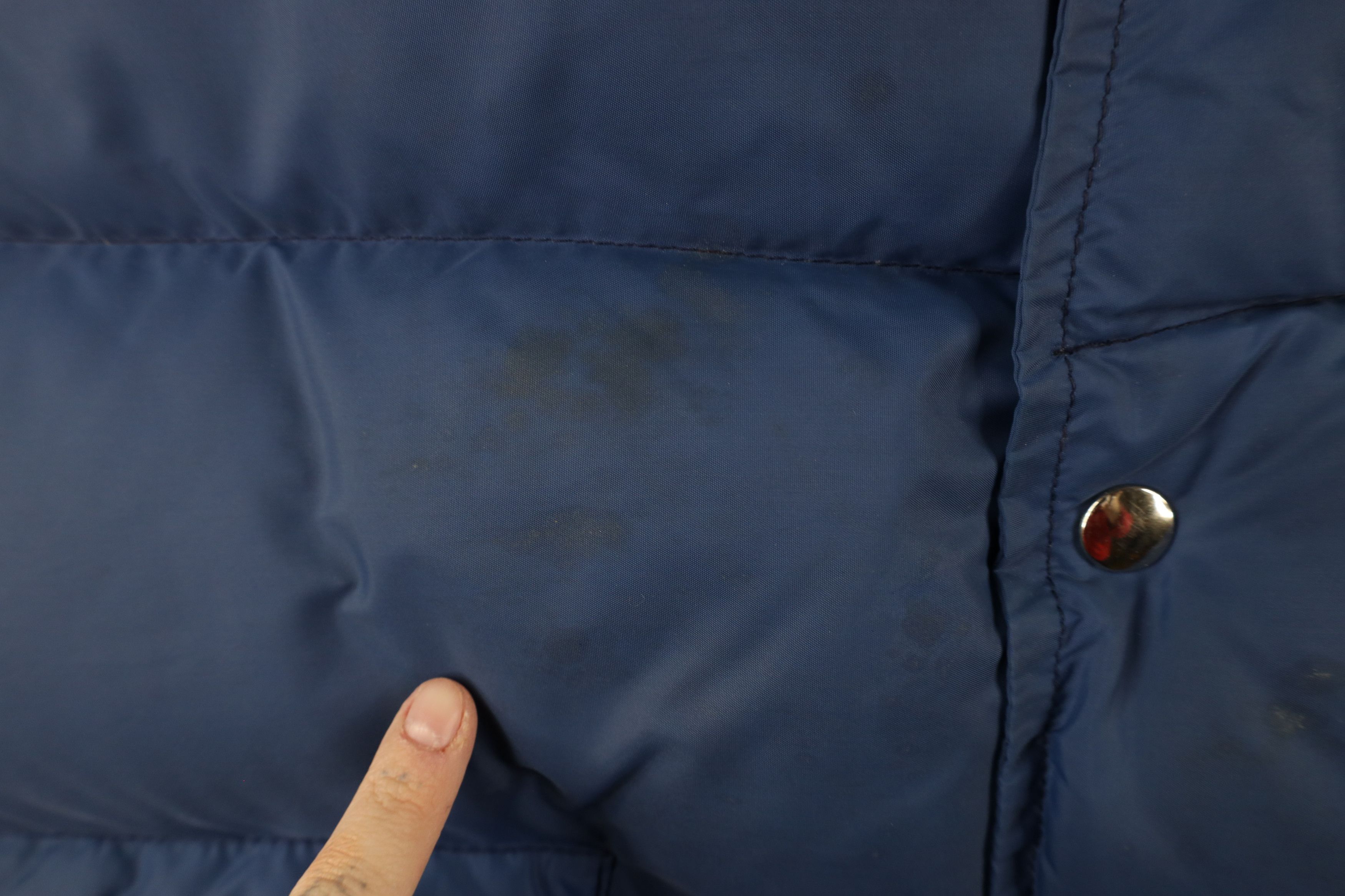 Vintage Vintage 70s Streetwear Duck Down Puffer Vest Jacket Blue Size US XL / EU 56 / 4 - 5 Thumbnail