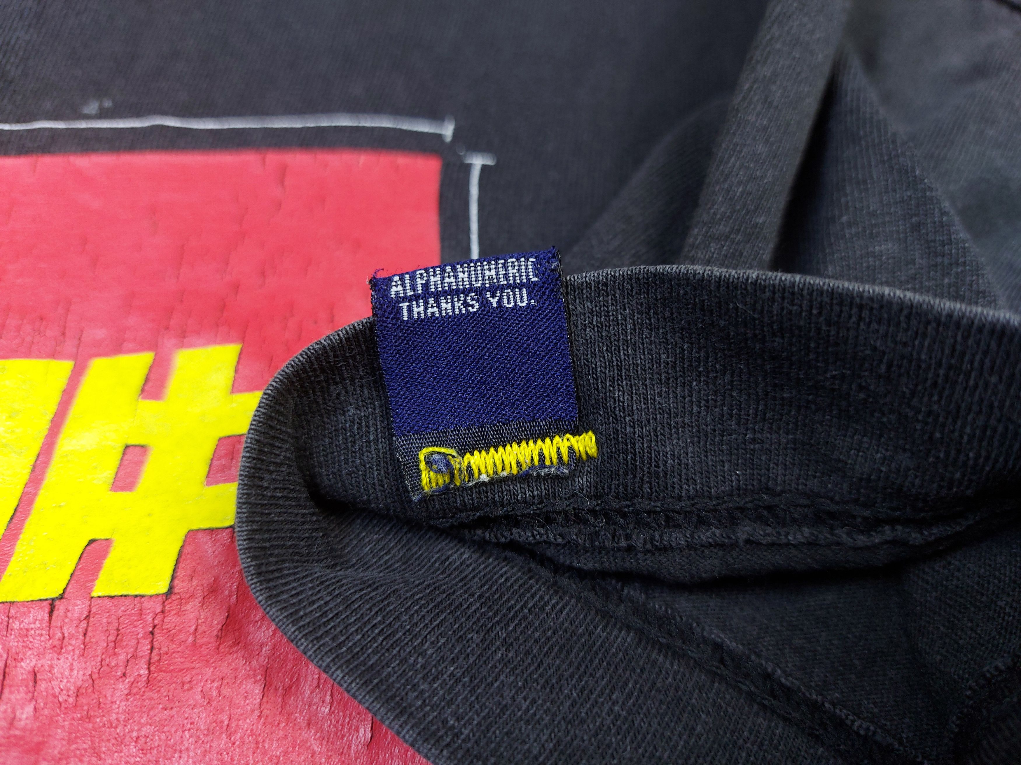 Alphanumeric Vintage 90s Y2K A# Alphanumeric Clothing Skateboard TEE Size US M / EU 48-50 / 2 - 5 Thumbnail