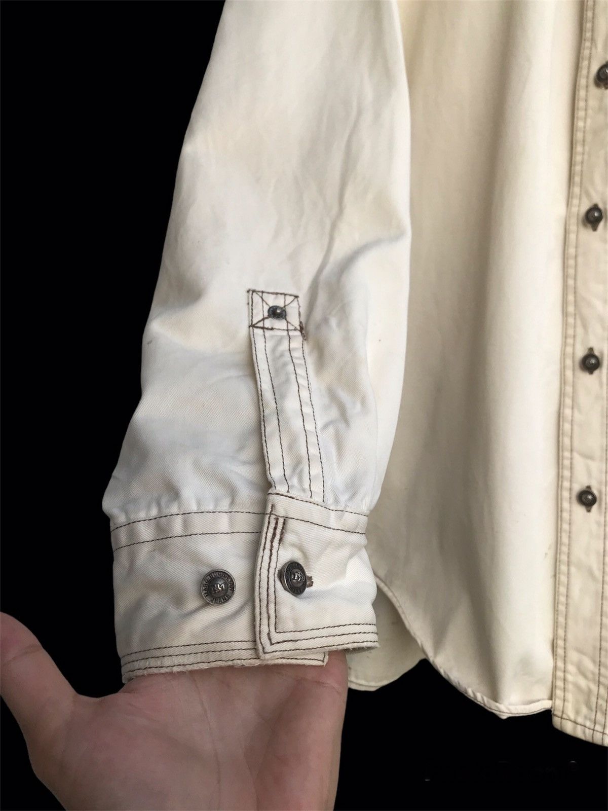 Marc Buchanan × Pelle Pelle × Vintage Vintage Pelle Pelle Sport USA by Marc Buchanan Thick Shirt Size US L / EU 52-54 / 3 - 12 Thumbnail
