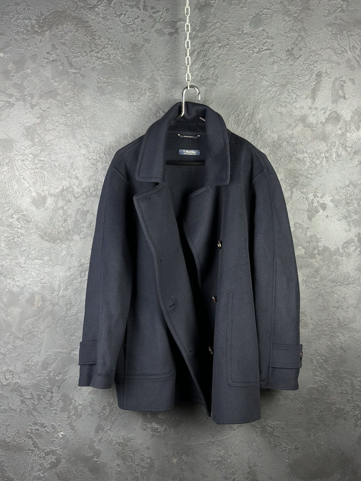 Max Mara Max Mara CUCITO A MANO Wool Coat Italy Size L / US 10 / IT 46 - 4 Thumbnail