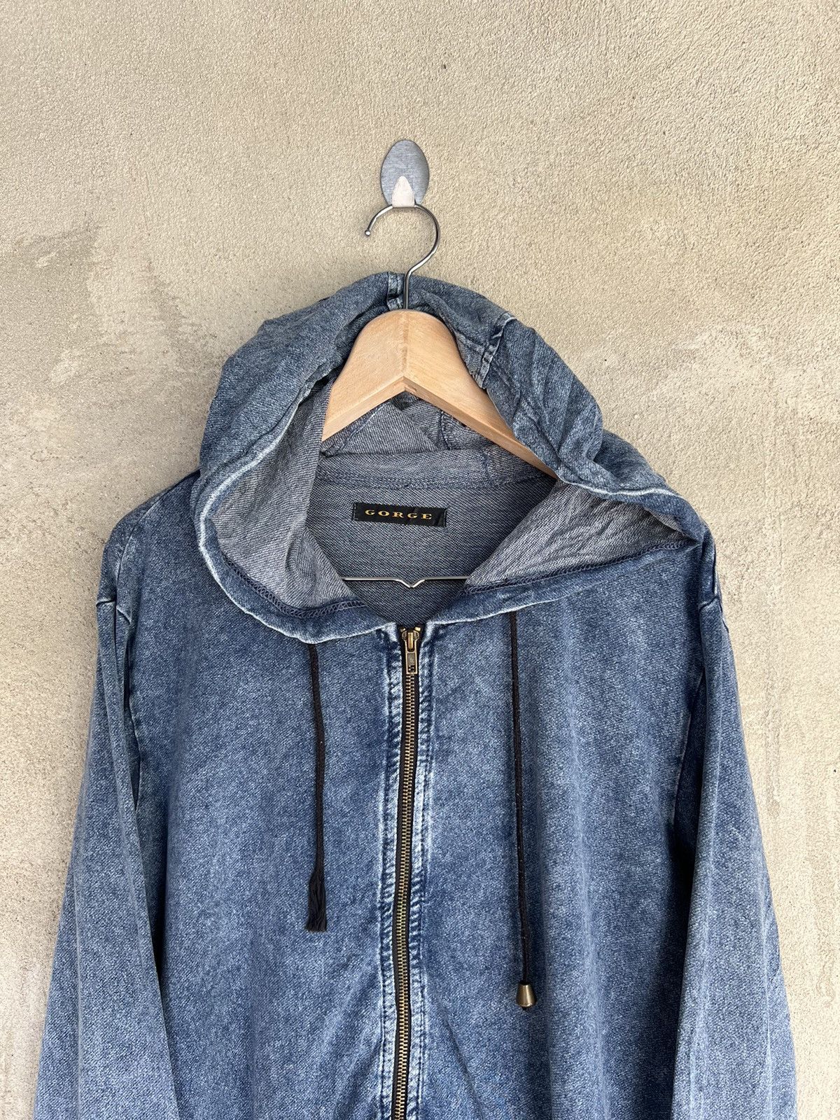 George × Indigo × Vintage Vintage Gorge Indigo Hoodies Size US M / EU 48-50 / 2 - 3 Thumbnail