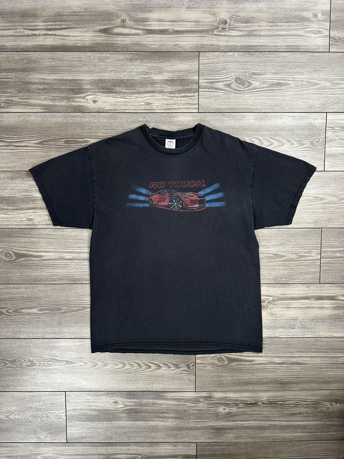 Vintage Vintage Y2K No Touch Ride Car T Shirt Size US XL / EU 56 / 4 - 1 Thumbnail