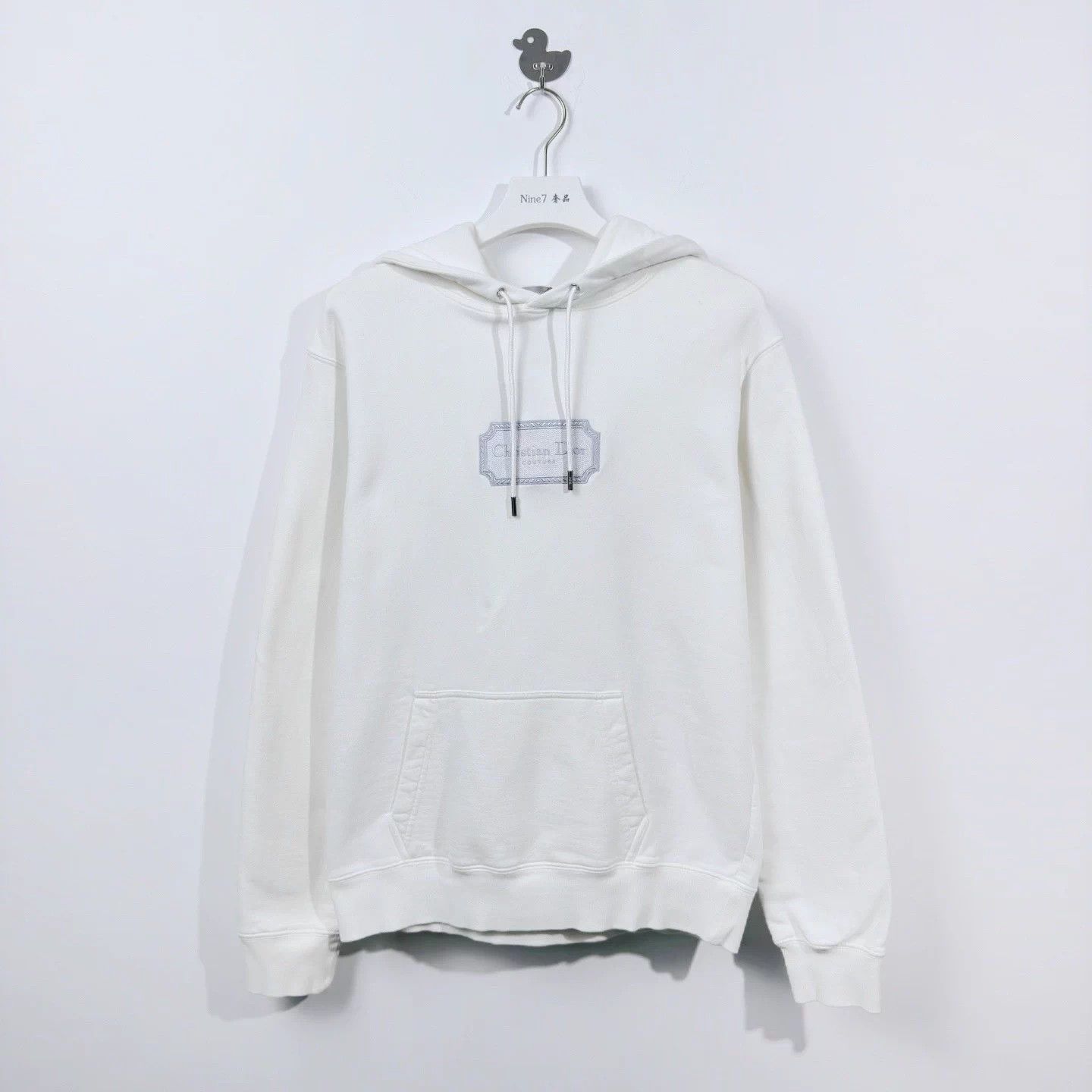 Dior DIOR CD embroidered logo hoodie white Size US S / EU 44-46 / 1 - 1 Thumbnail