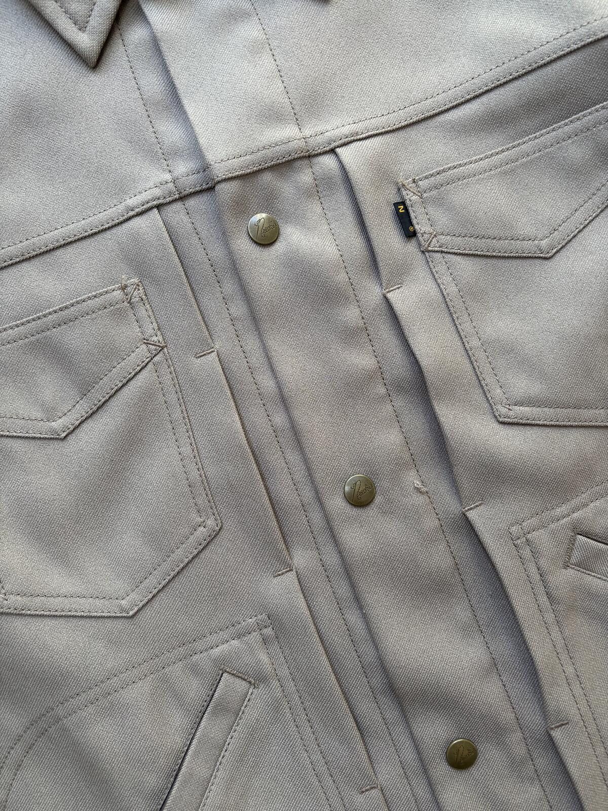 Needles Needles Work Jacket Beige Snap Button Overshirt M Size US M / EU 48-50 / 2 - 2 Thumbnail